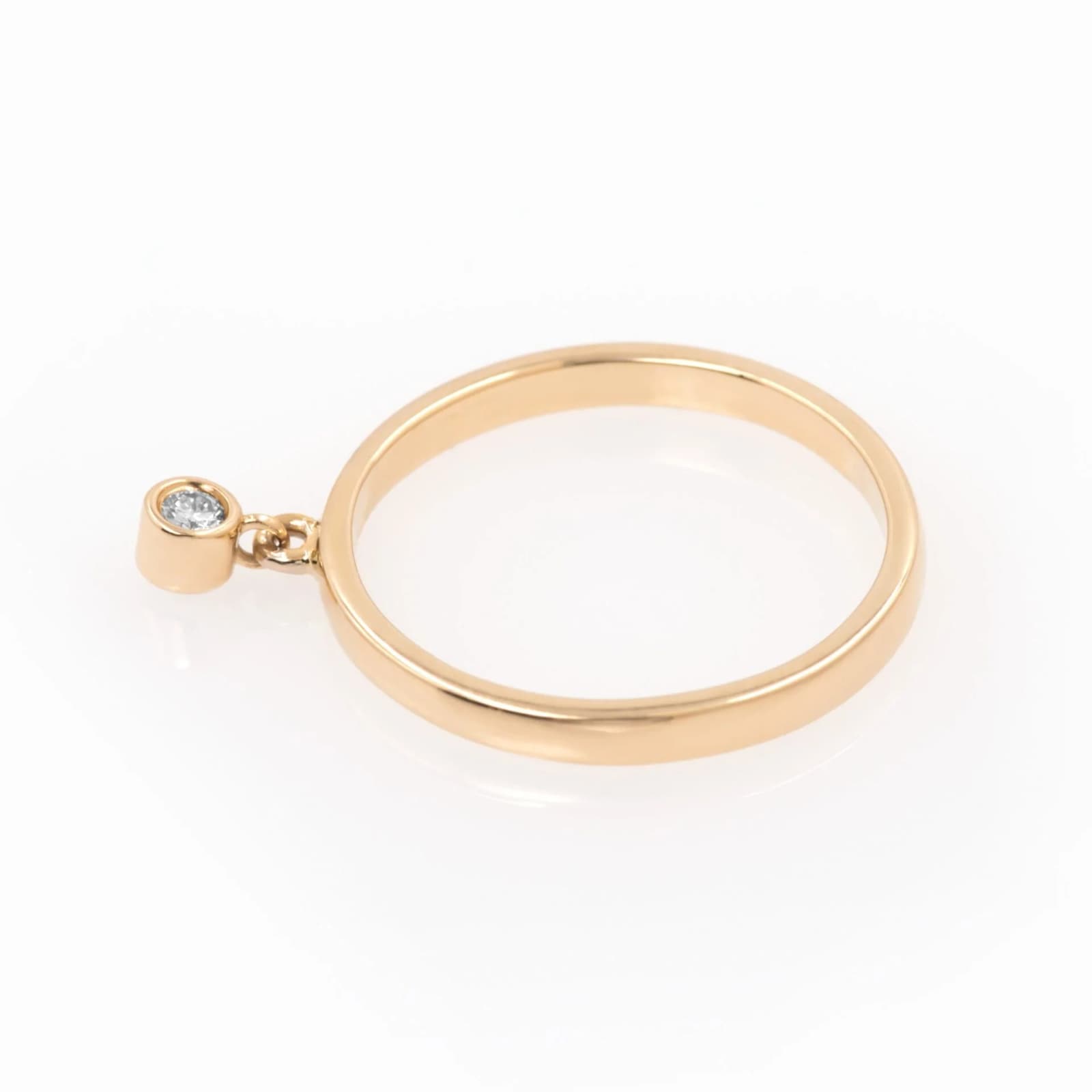 Hanging Diamond Ring β Rings from AntEva Crafts