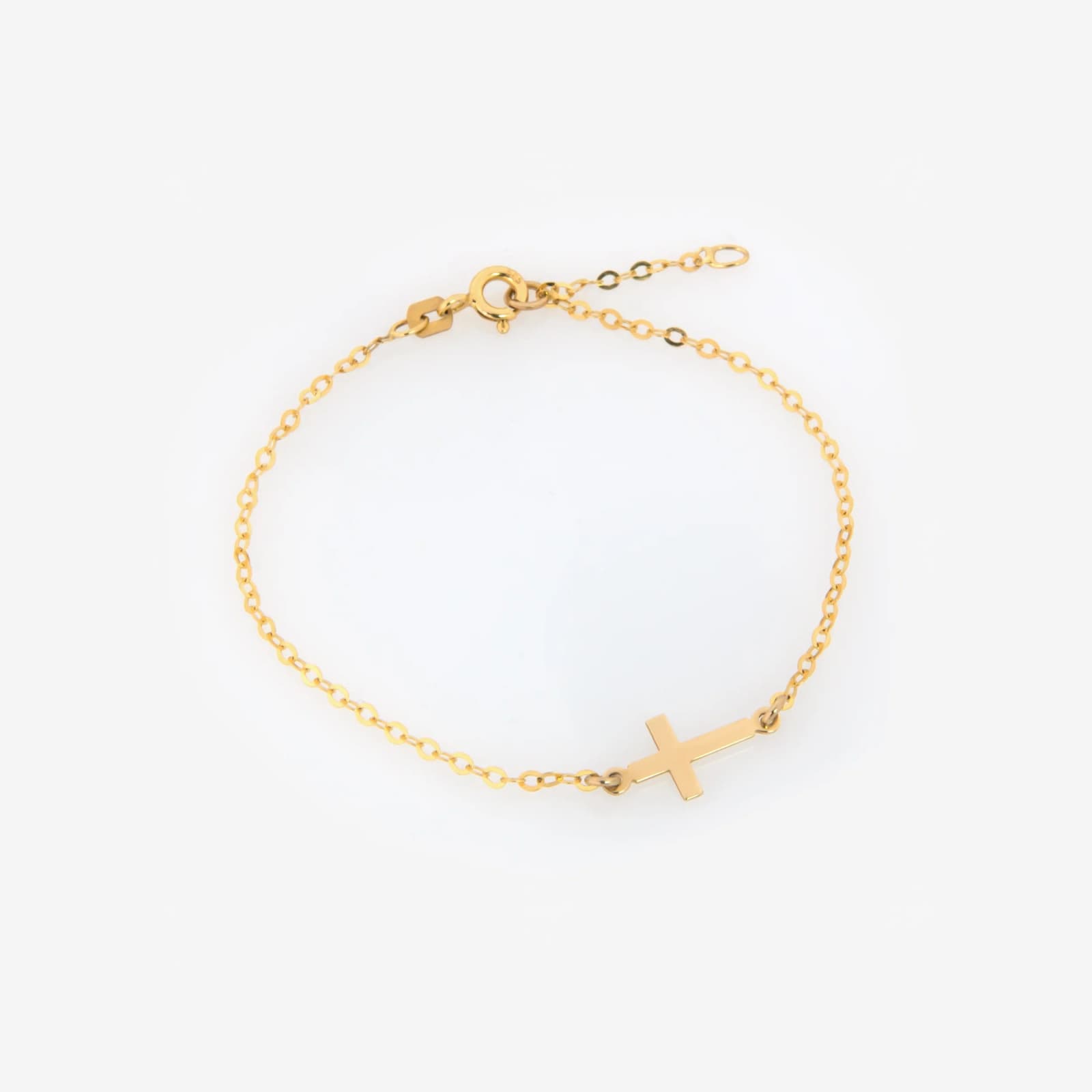 Cross Chain Bracelet β Bracelets from AntEva Crafts
