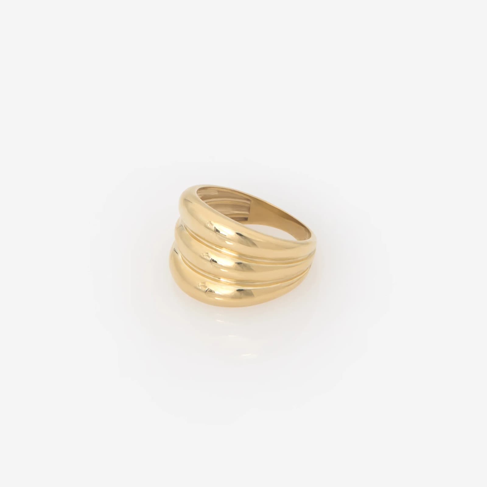 Big Triple Dome Ring — Rings from AntEva Crafts