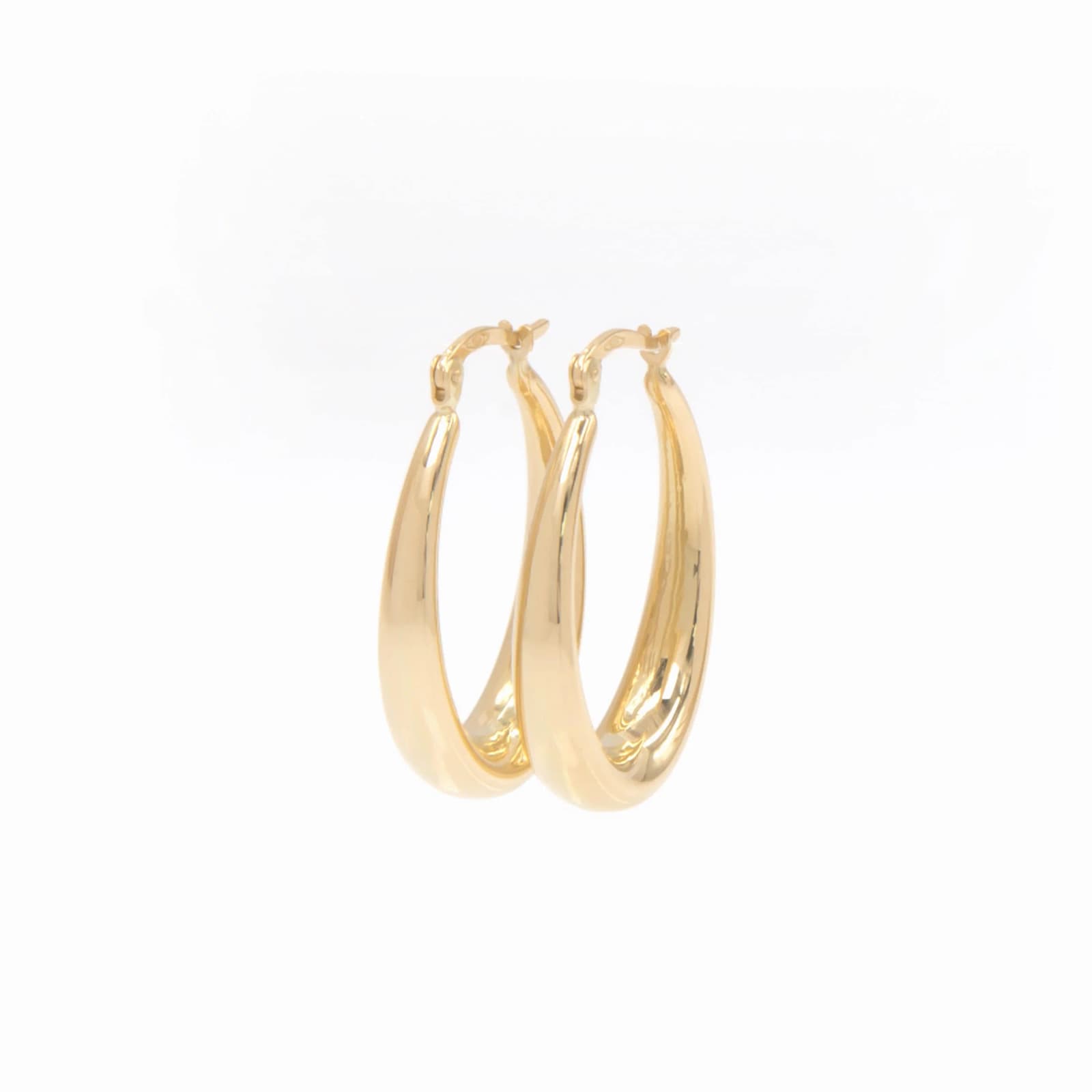 Dome Hoop Earrings — Earrings from AntEva Crafts