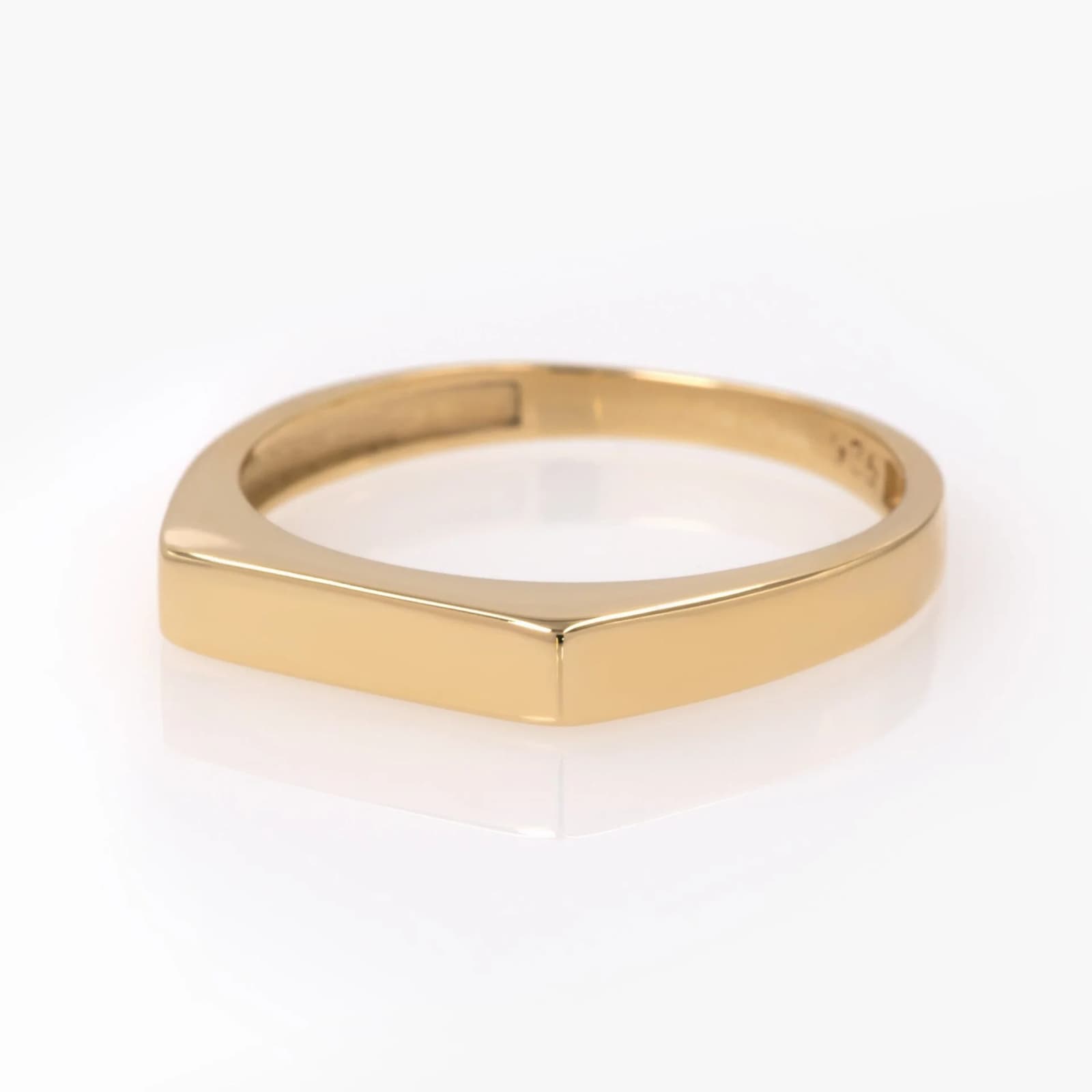 Flat Signet Ring β Rings from AntEva Crafts