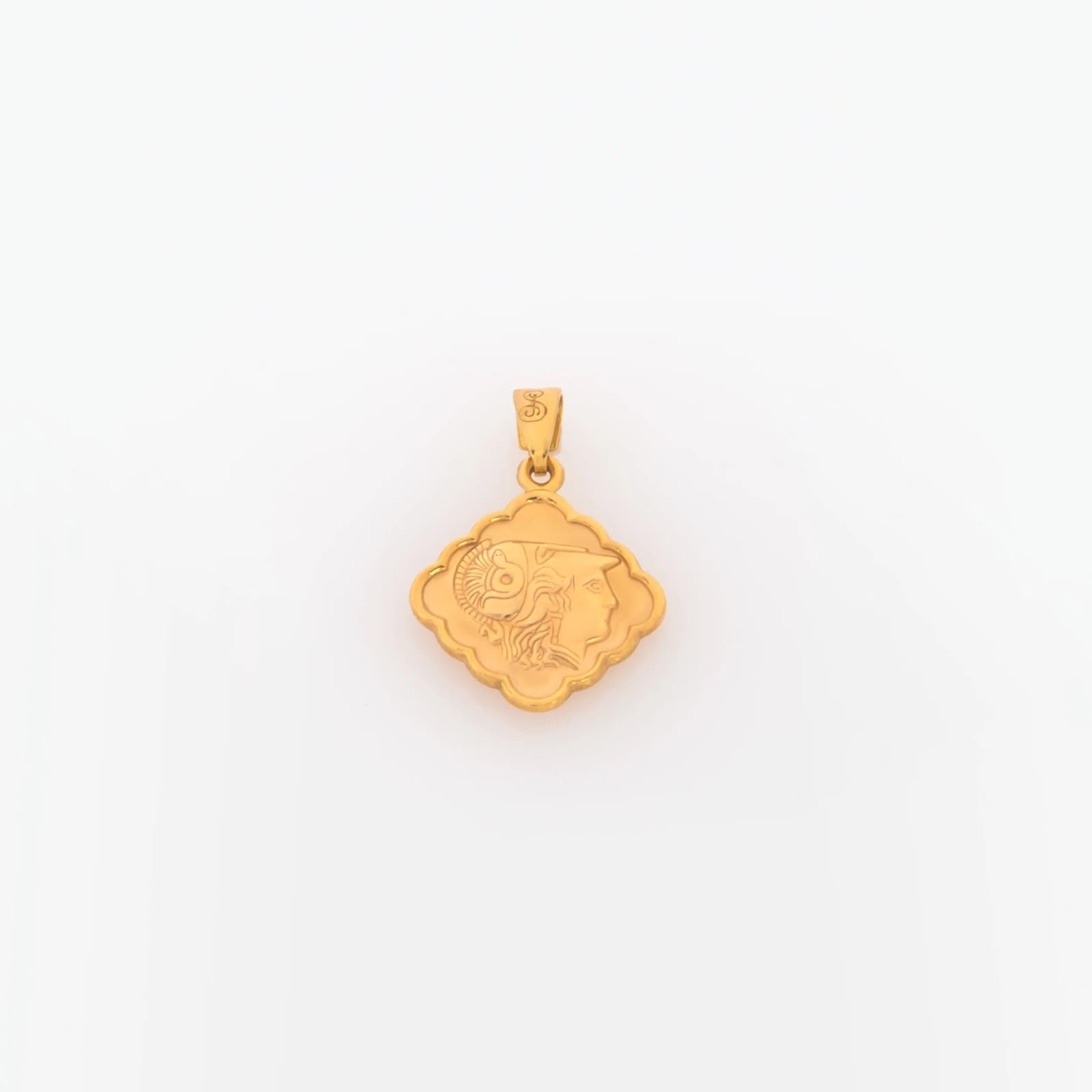 Double-Sided Athena and Acropolis Pendant β Pendants & charms from AntEva Crafts
