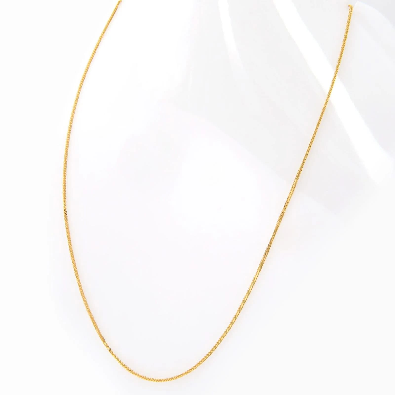 Gold Spiga Chain 1.5 mm — Necklaces from AntEva Crafts