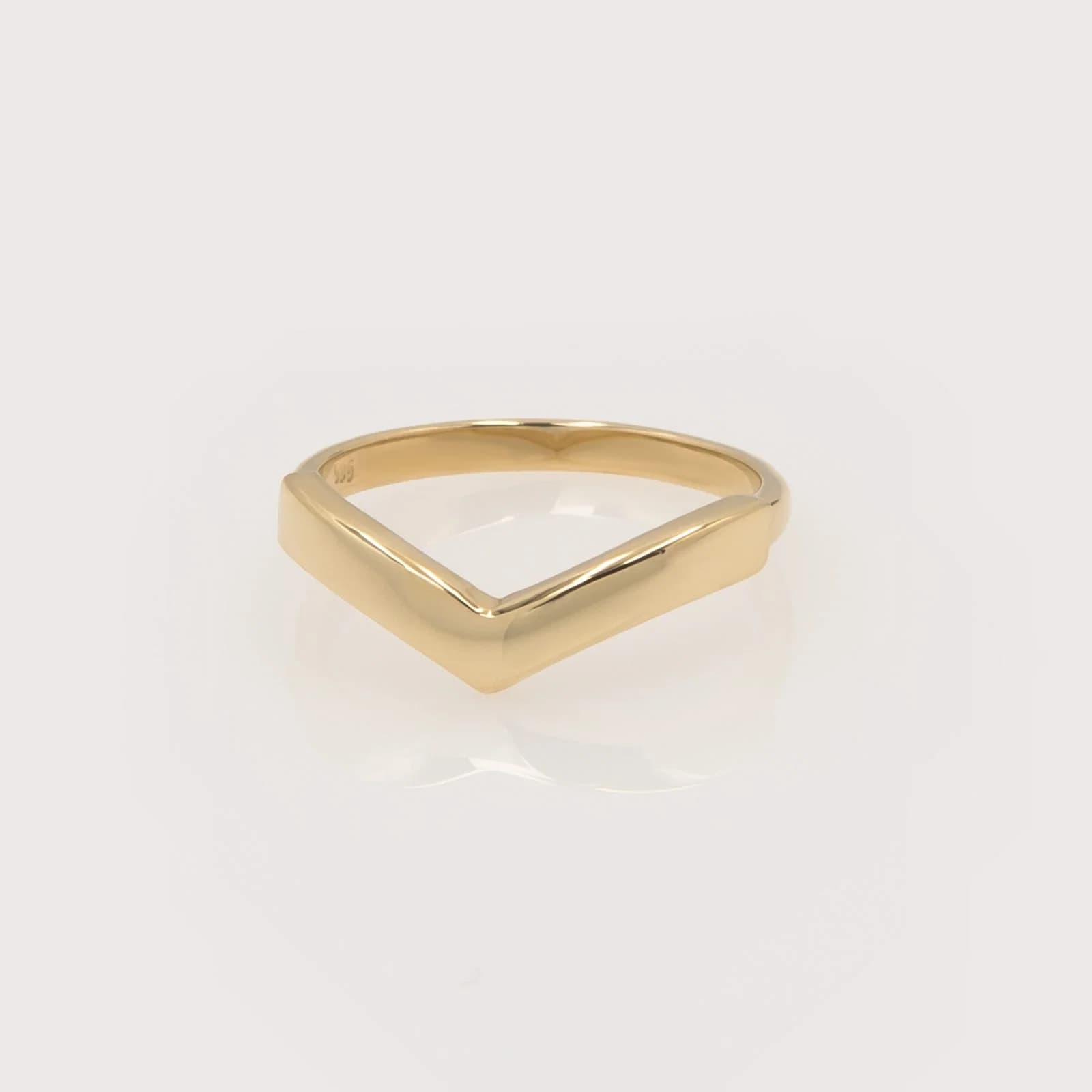 Minimalist V Ring β Rings from AntEva Crafts
