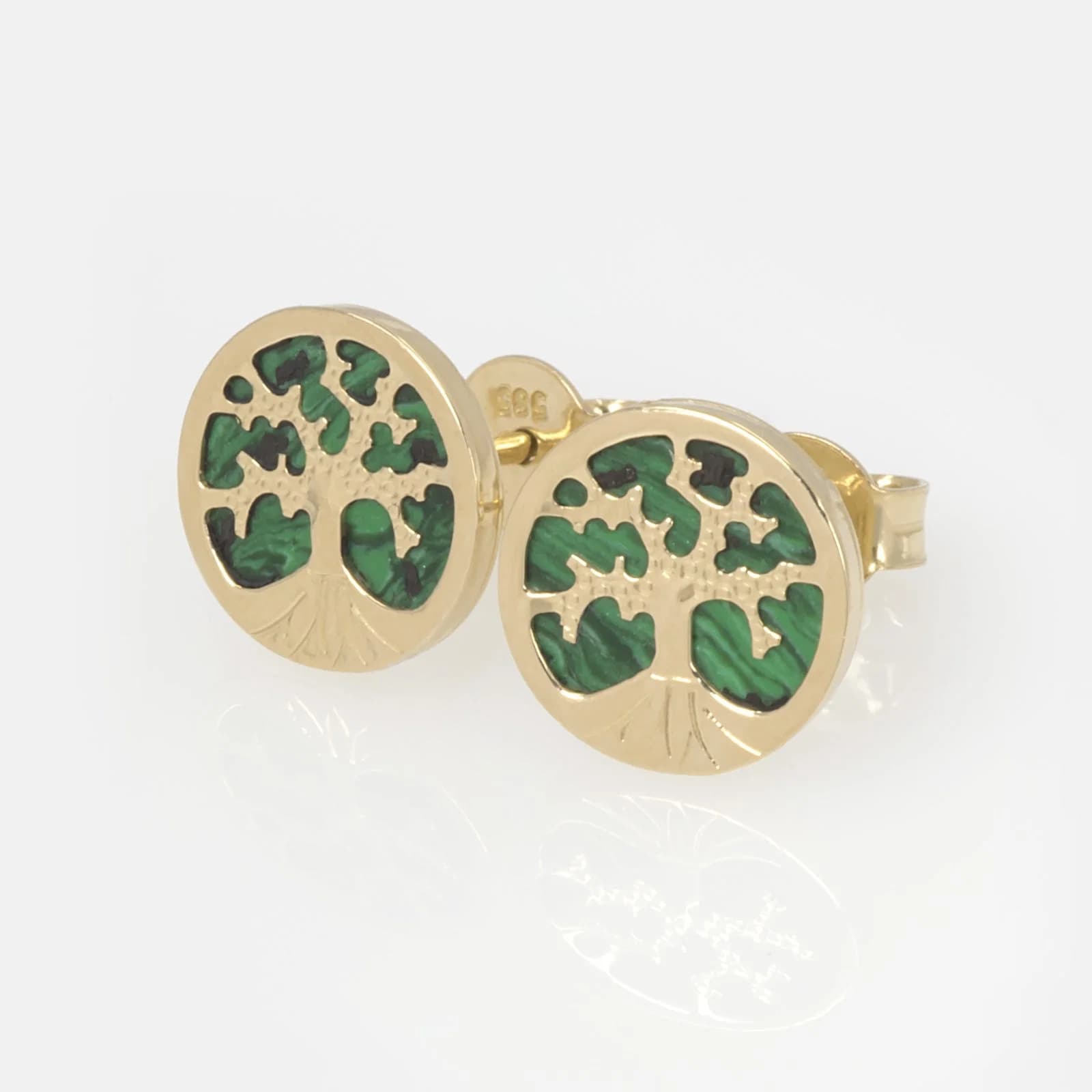 Tree of Life Stud Earrings — Earrings from AntEva Crafts