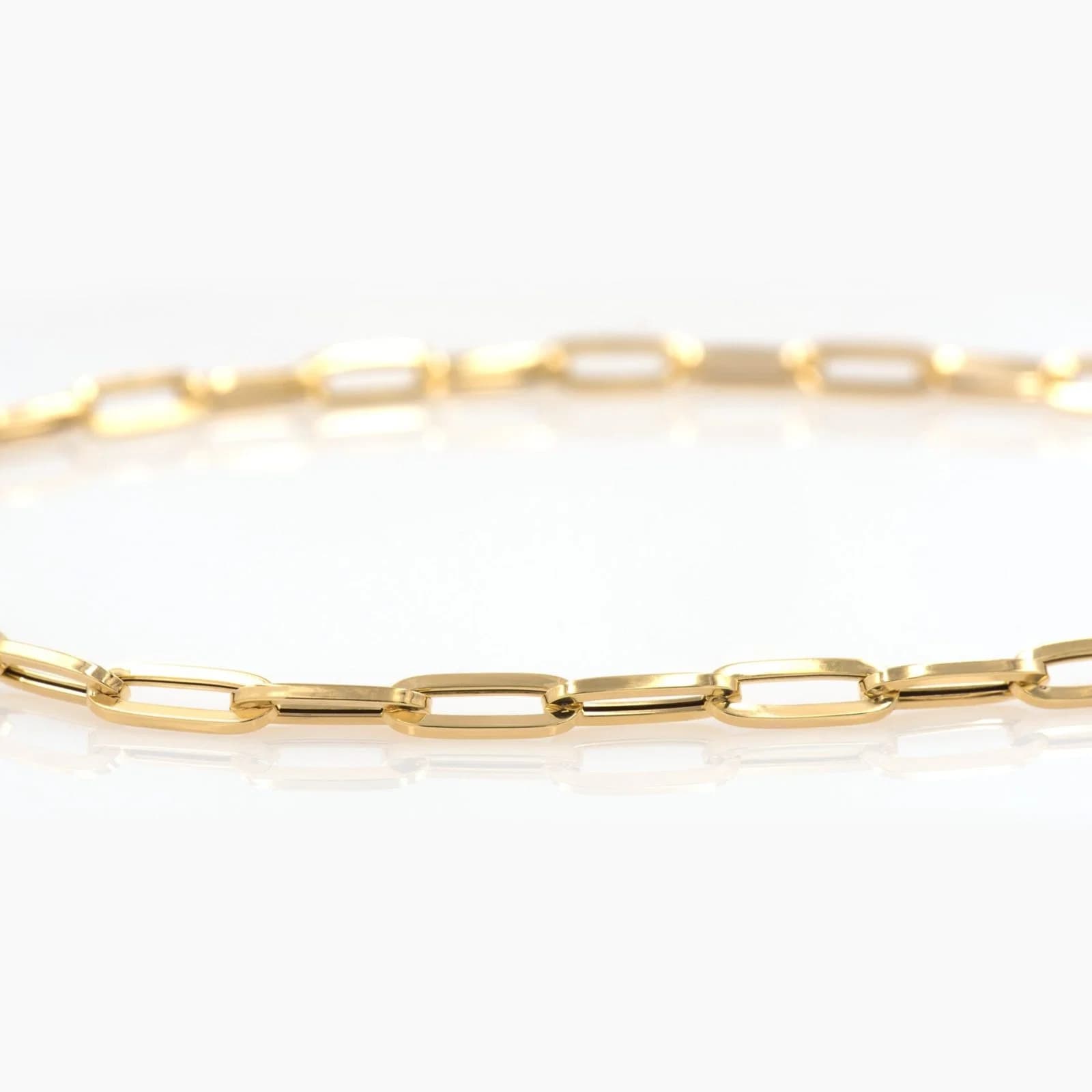 Oval Link Elongated Bracelet β Bracelets from AntEva Crafts