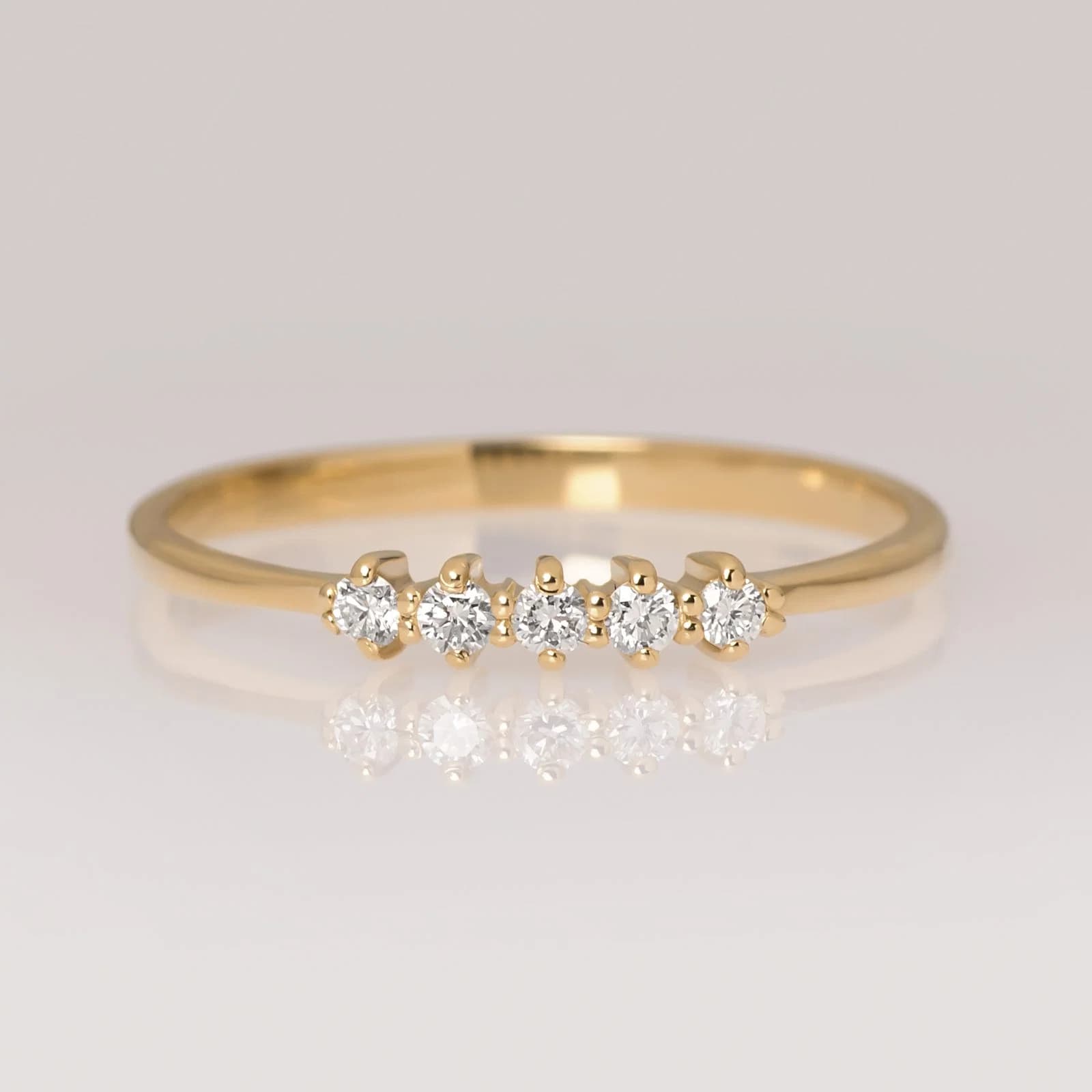 Dainty Birthstone Ring β Rings from AntEva Crafts
