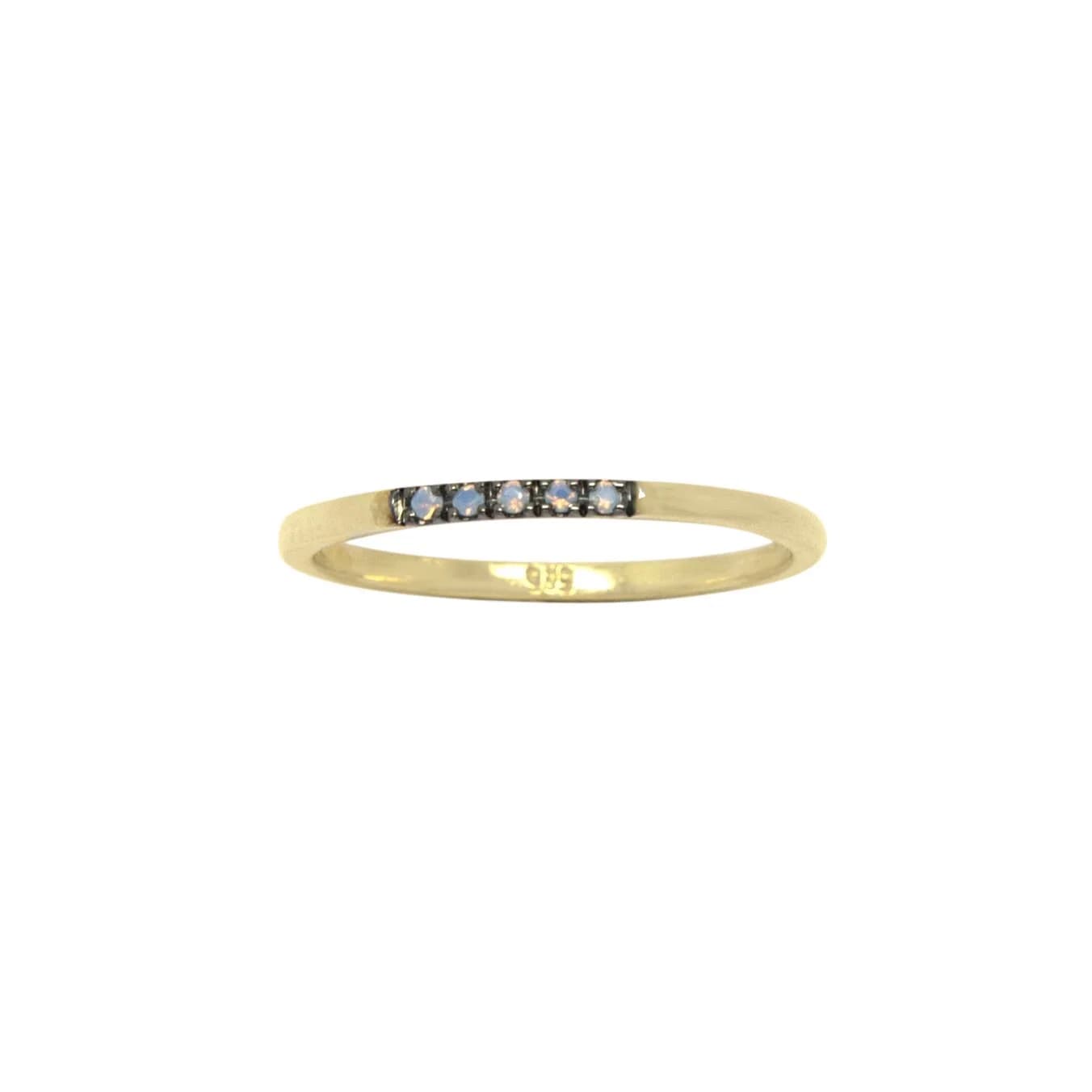 Dainty Opal Ring — Rings from AntEva Crafts