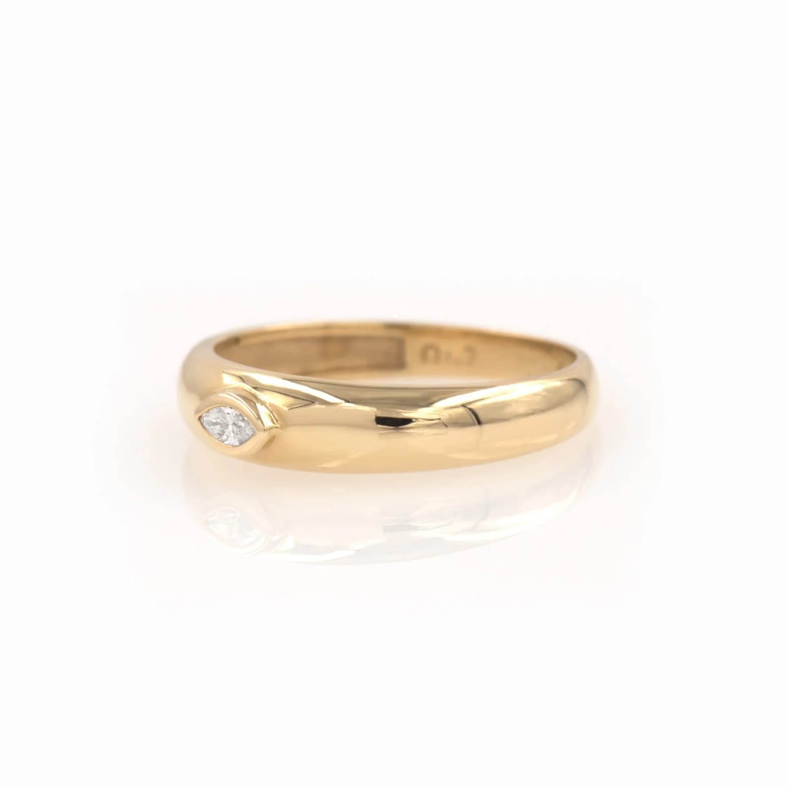 Dome Marquise Diamond Ring β Rings from AntEva Crafts
