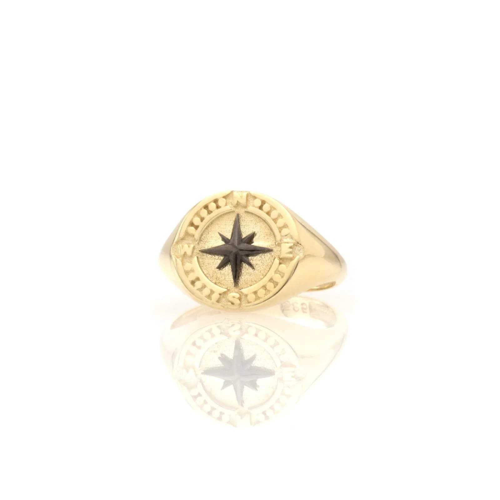 Compass Signet Ring β Rings from AntEva Crafts