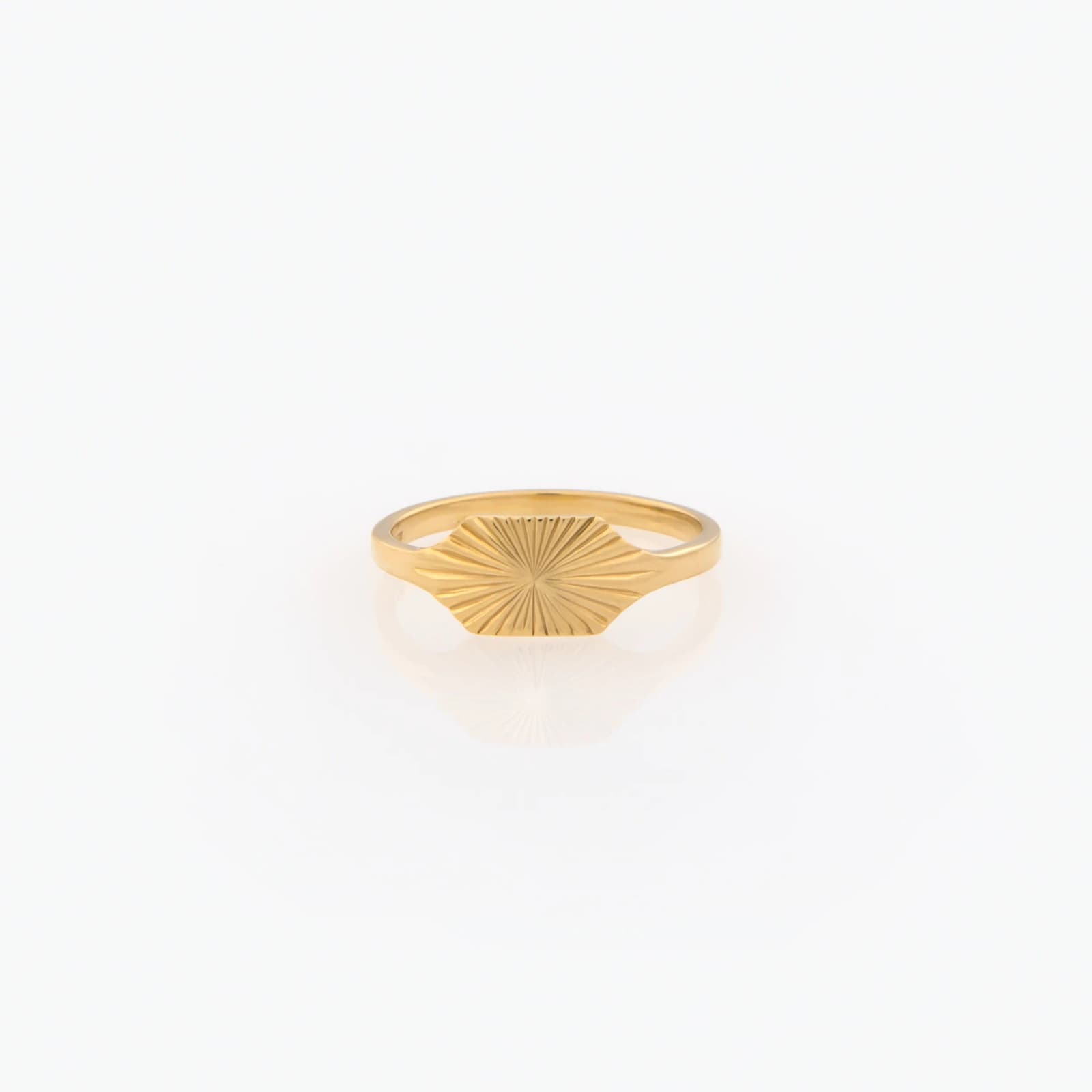 Sunburst Signet Ring β Rings from AntEva Crafts