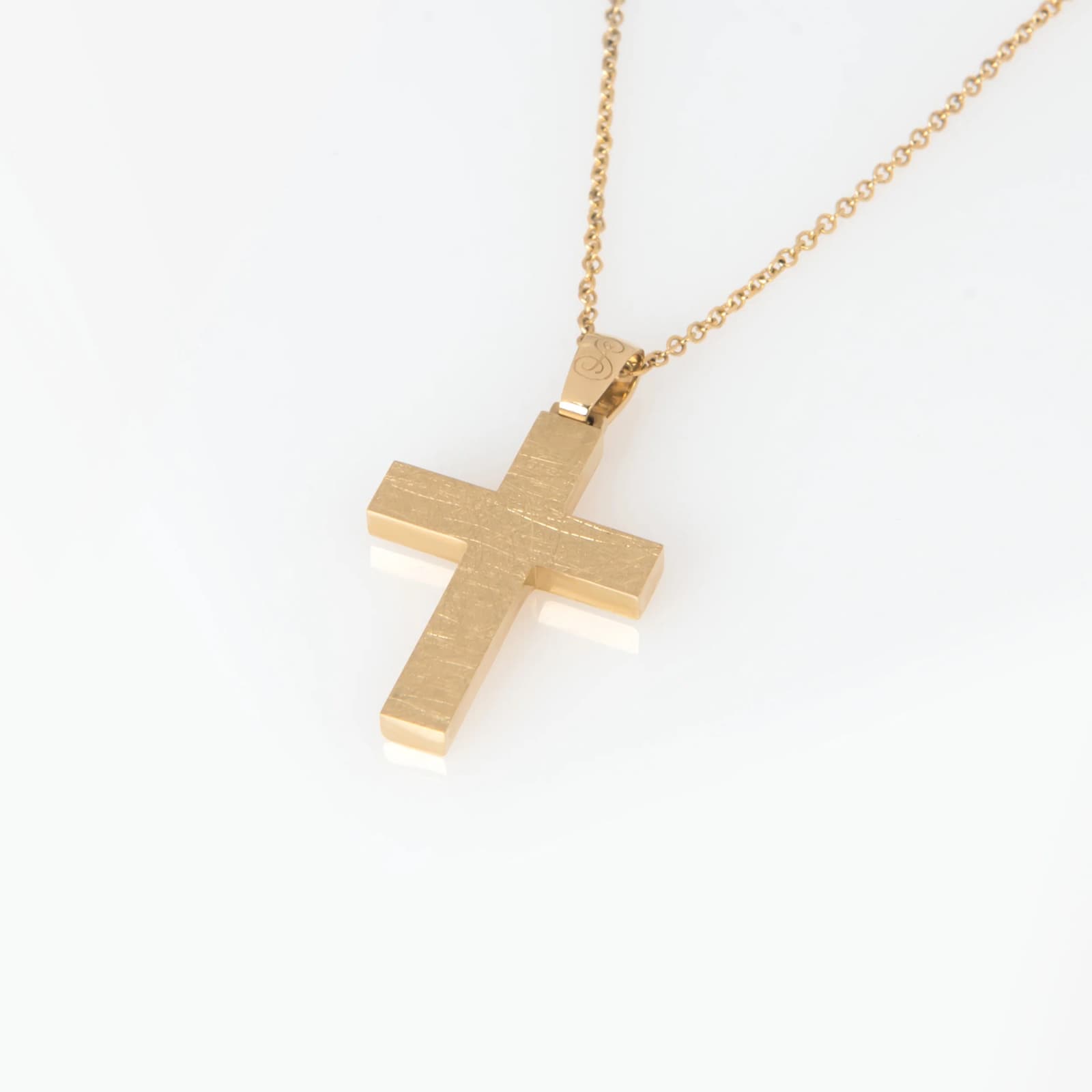 Classic Textured Cross β Pendants & charms from AntEva Crafts