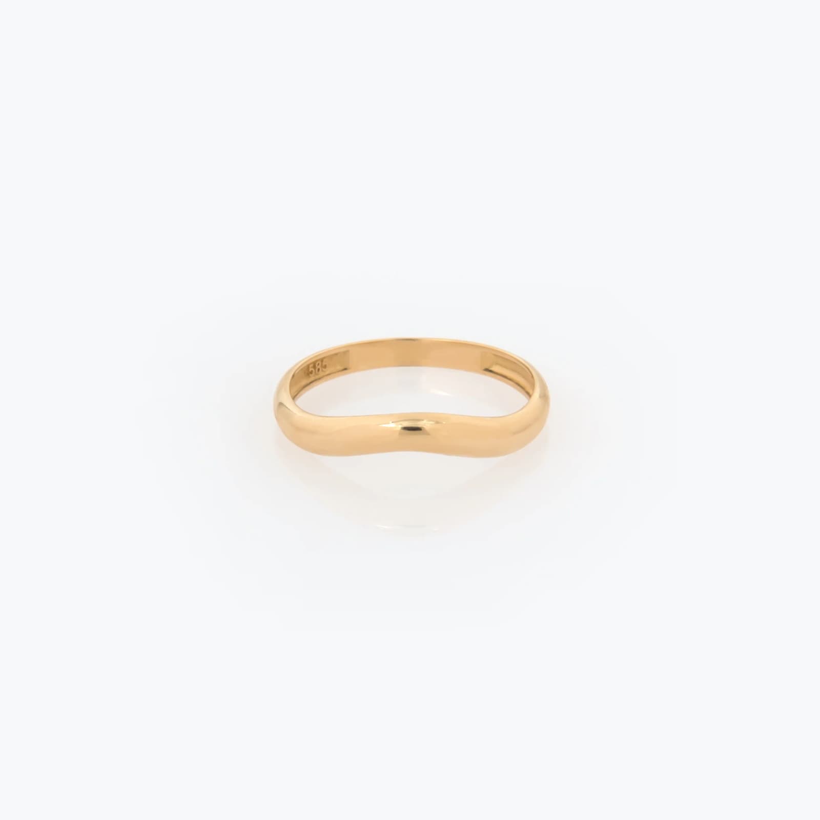 Thin Wavy Ring β Rings from AntEva Crafts