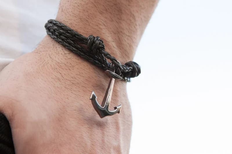 Anchor Bracelet β Bracelets from AntEva Crafts