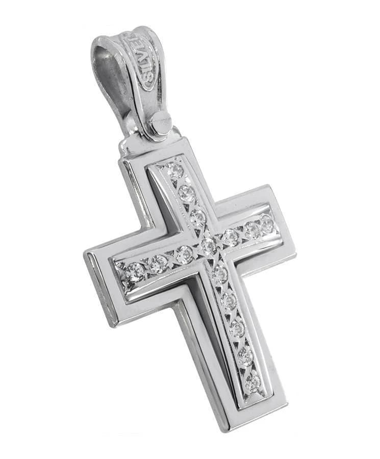 Silver Cross 925 / Zirgon-plated — Pendants & charms from Christianity Art