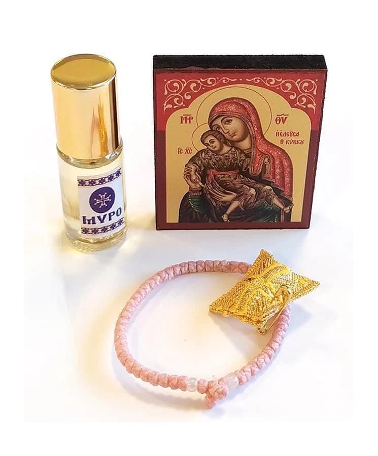 Gift set image 5x6cm, Cobosconi, Myrrh and talisman — Decorative objects from Christianity Art