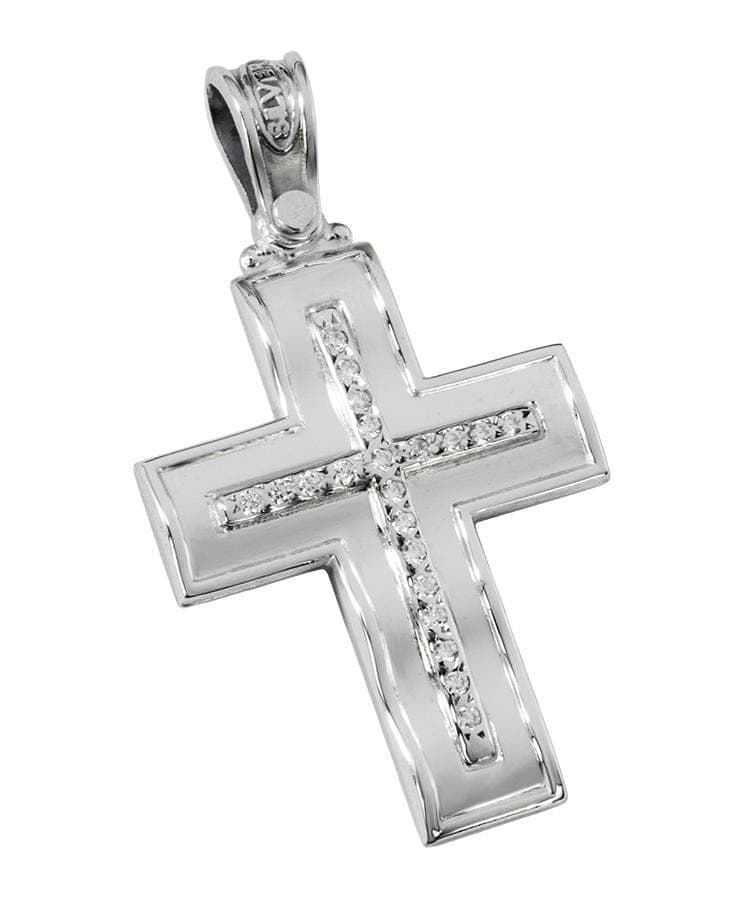 Silver Cross 925 / Zirgon-plated — Pendants & charms from Christianity Art