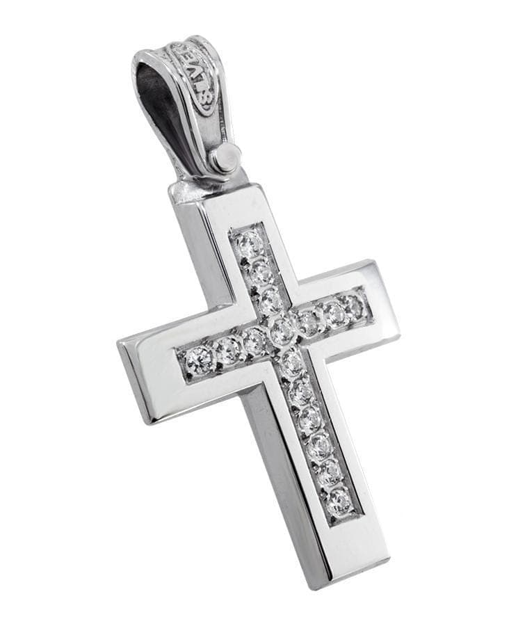 Silver Cross 925 / Zirgon-plated — Pendants & charms from Christianity Art