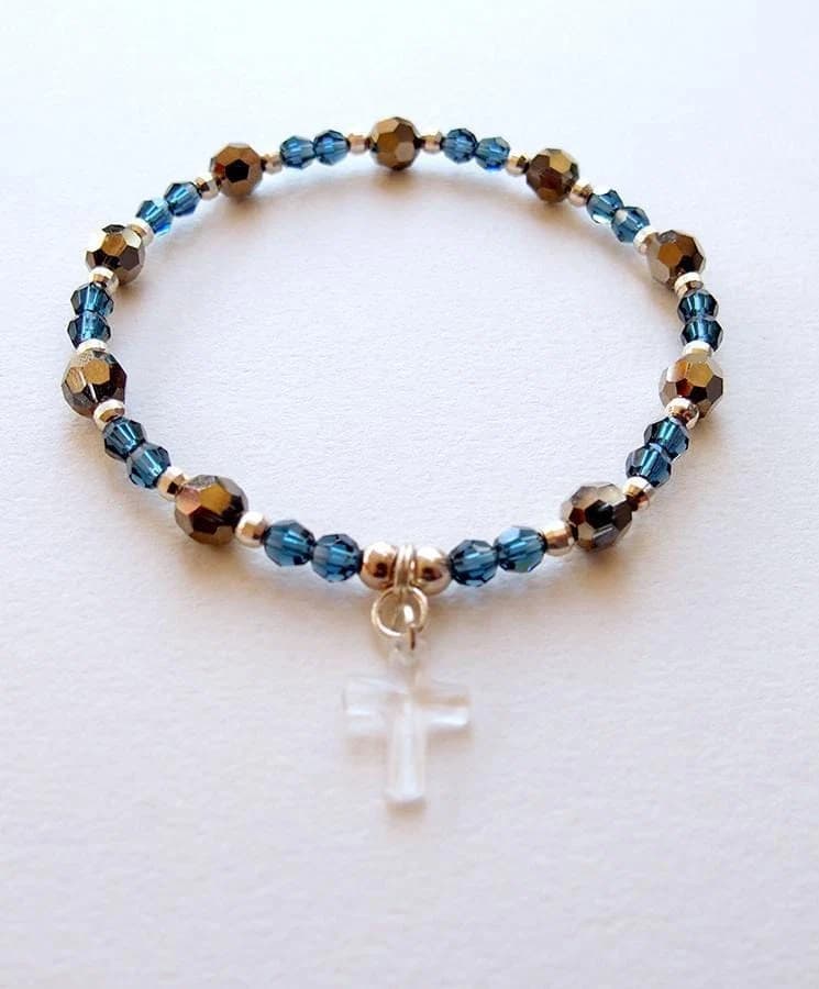 Bracelet with European Crystals — Bracelets from Christianity Art