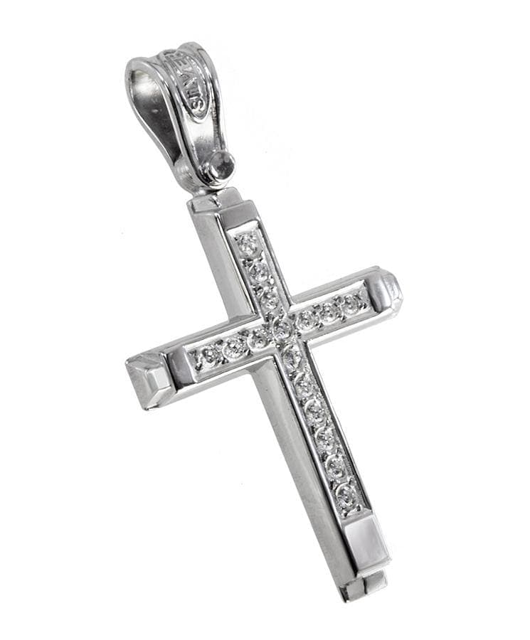 Silver Cross 925 / Zirgon-plated — Pendants & charms from Christianity Art