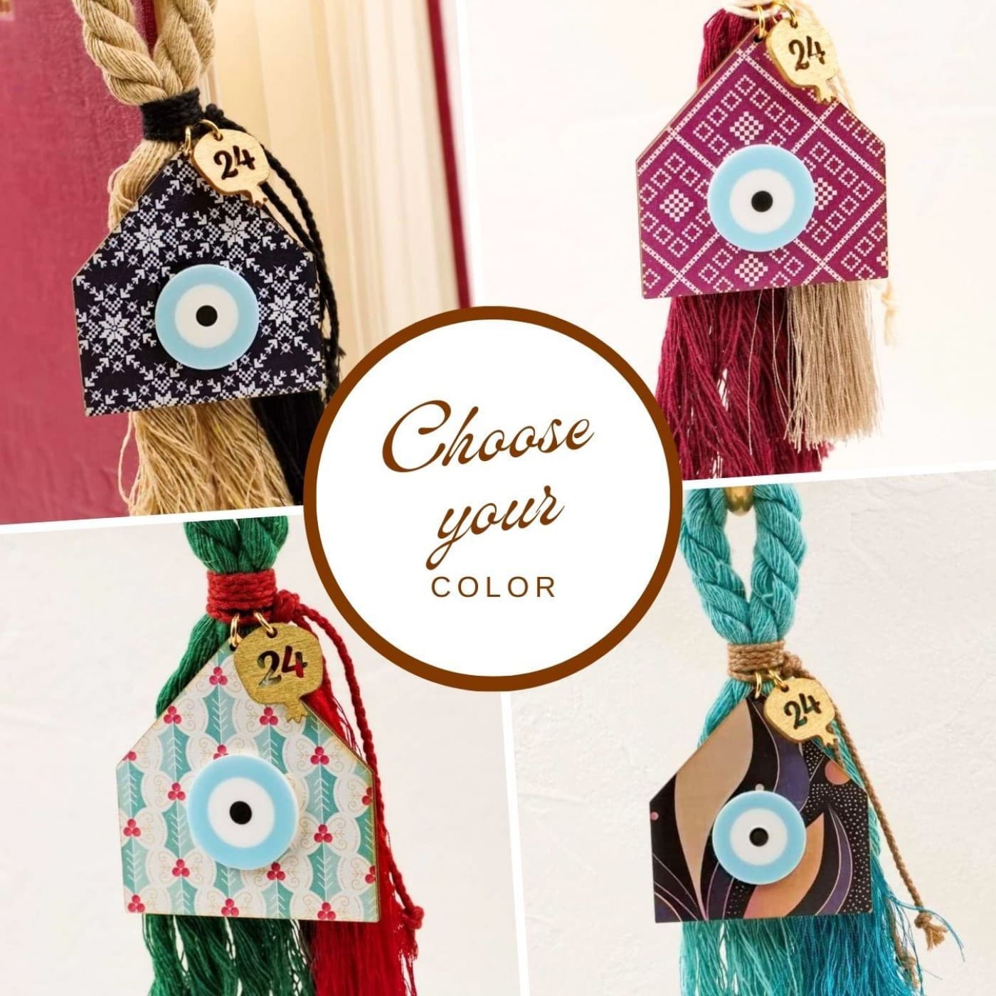 2026 Hanging Lucky Charm with House — Pendants & charms from Toolittle