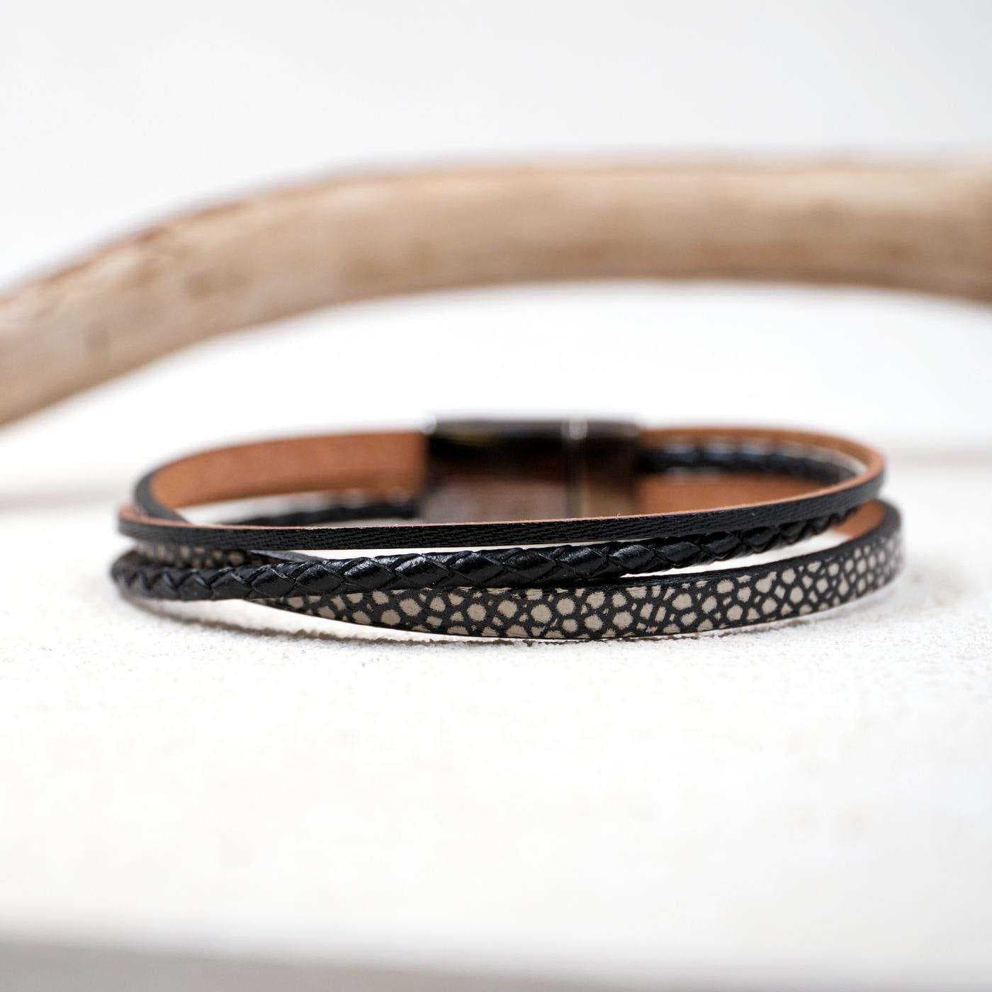 Triple Line Men's Bracelet — Bracelets from Toolittle