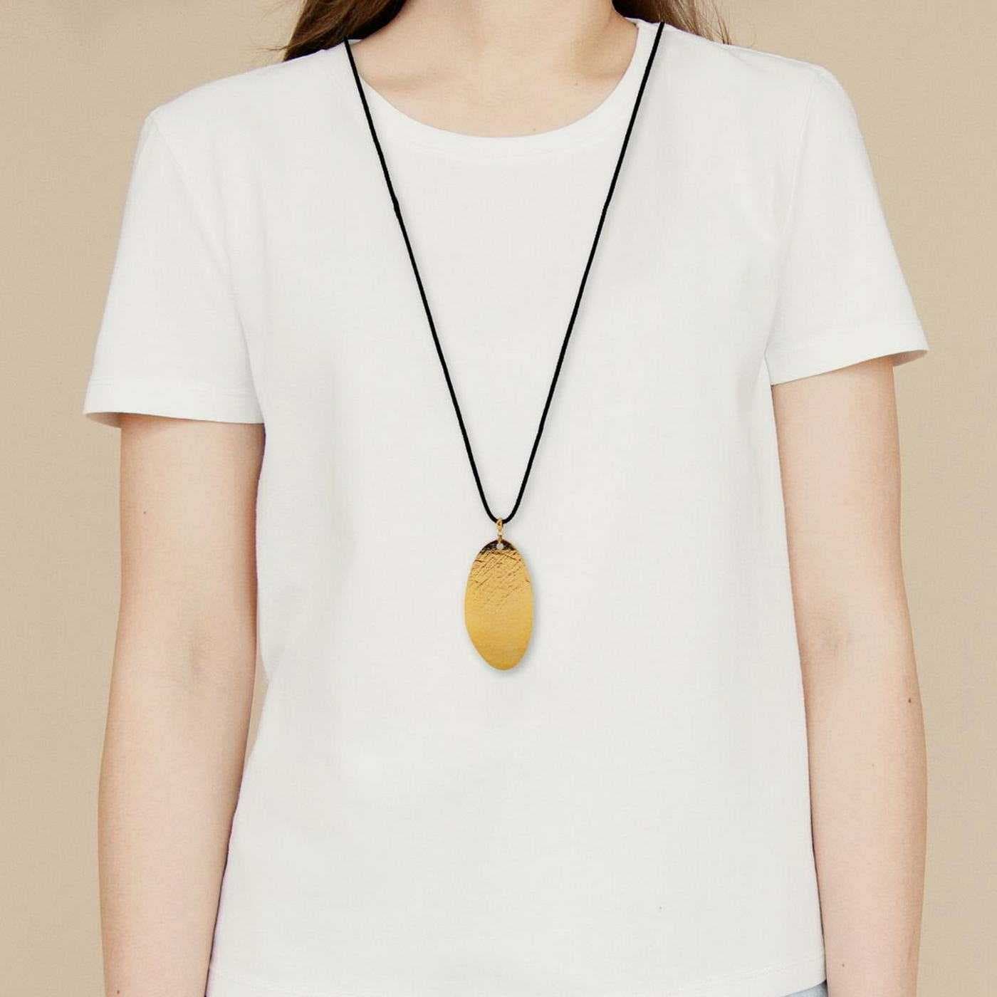 Organic Pendant Long Necklace — Necklaces from Toolittle