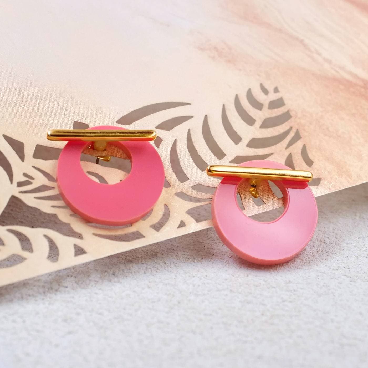 Plexiglass Double-side Earrings — Earrings from Toolittle