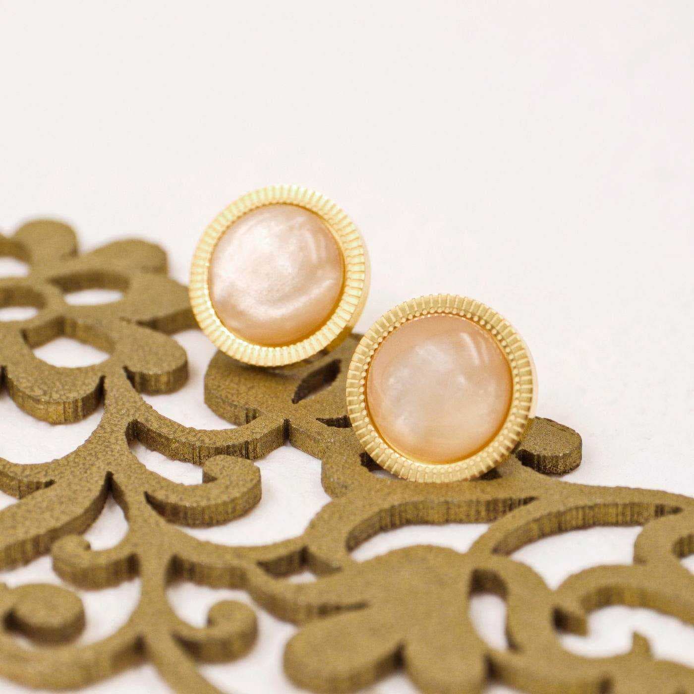 Stud Earrings Inox Dots — Earrings from Toolittle