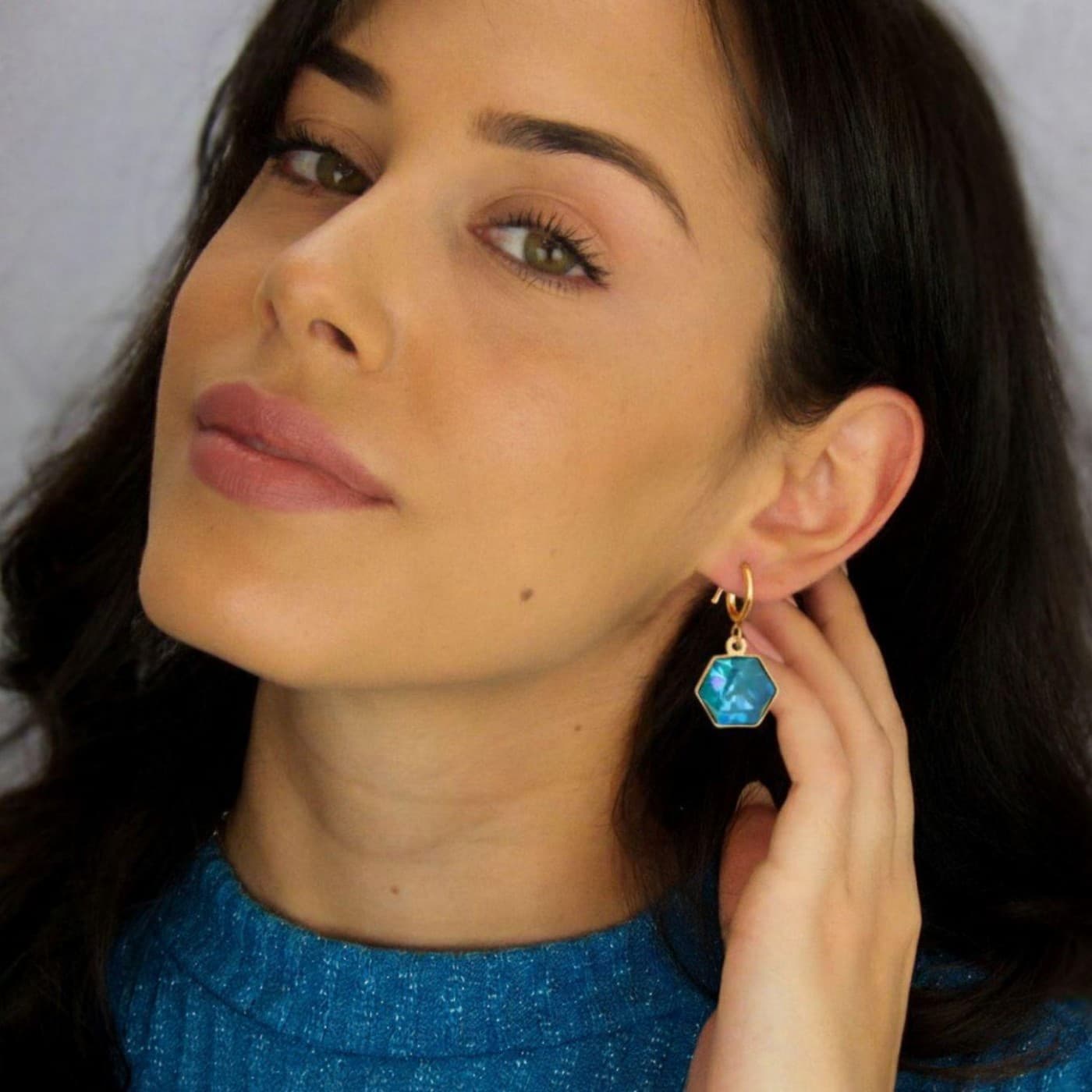 Crystal Collection: Gold-Plated Steel Earrings — Earrings from Toolittle