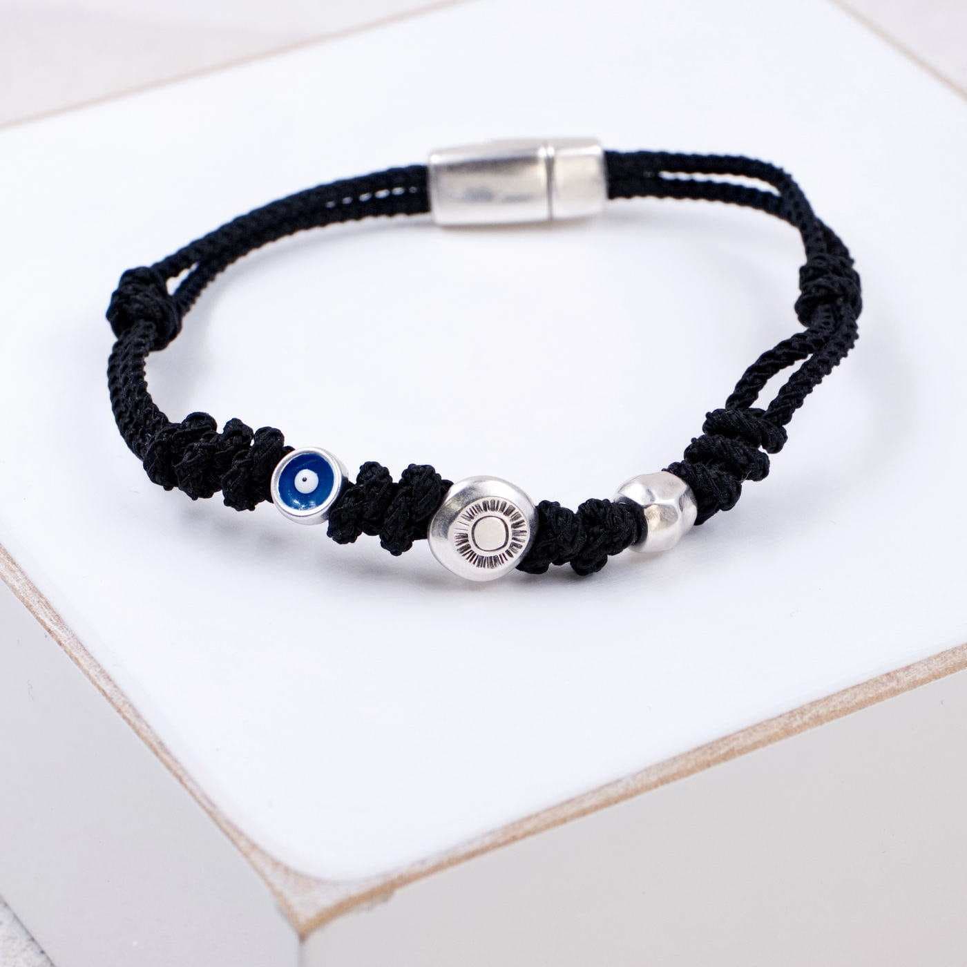Men's Cord & Eye Bracelet — Bracelets from Toolittle