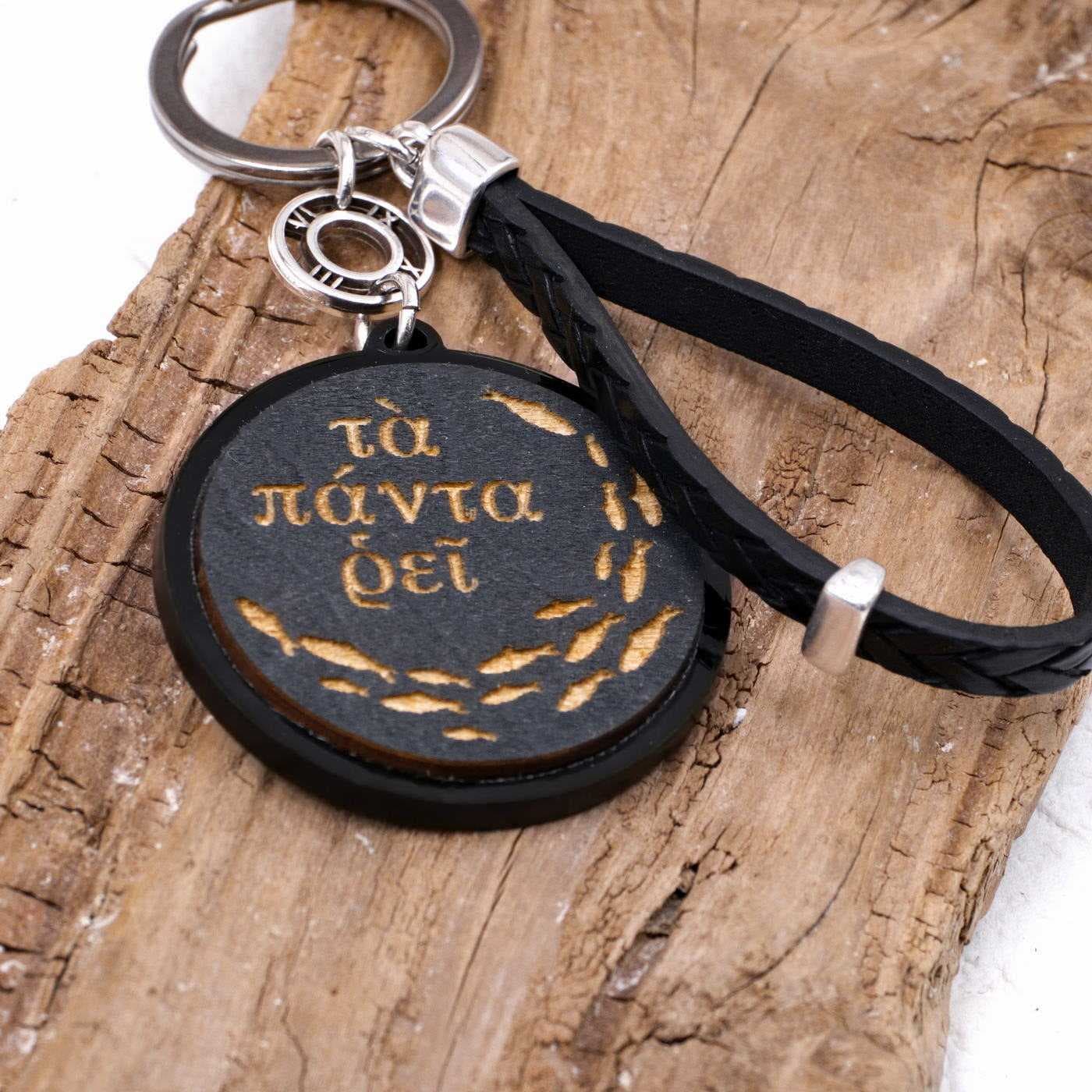 Men's Keychain made of Leather — Pendants & charms from Toolittle