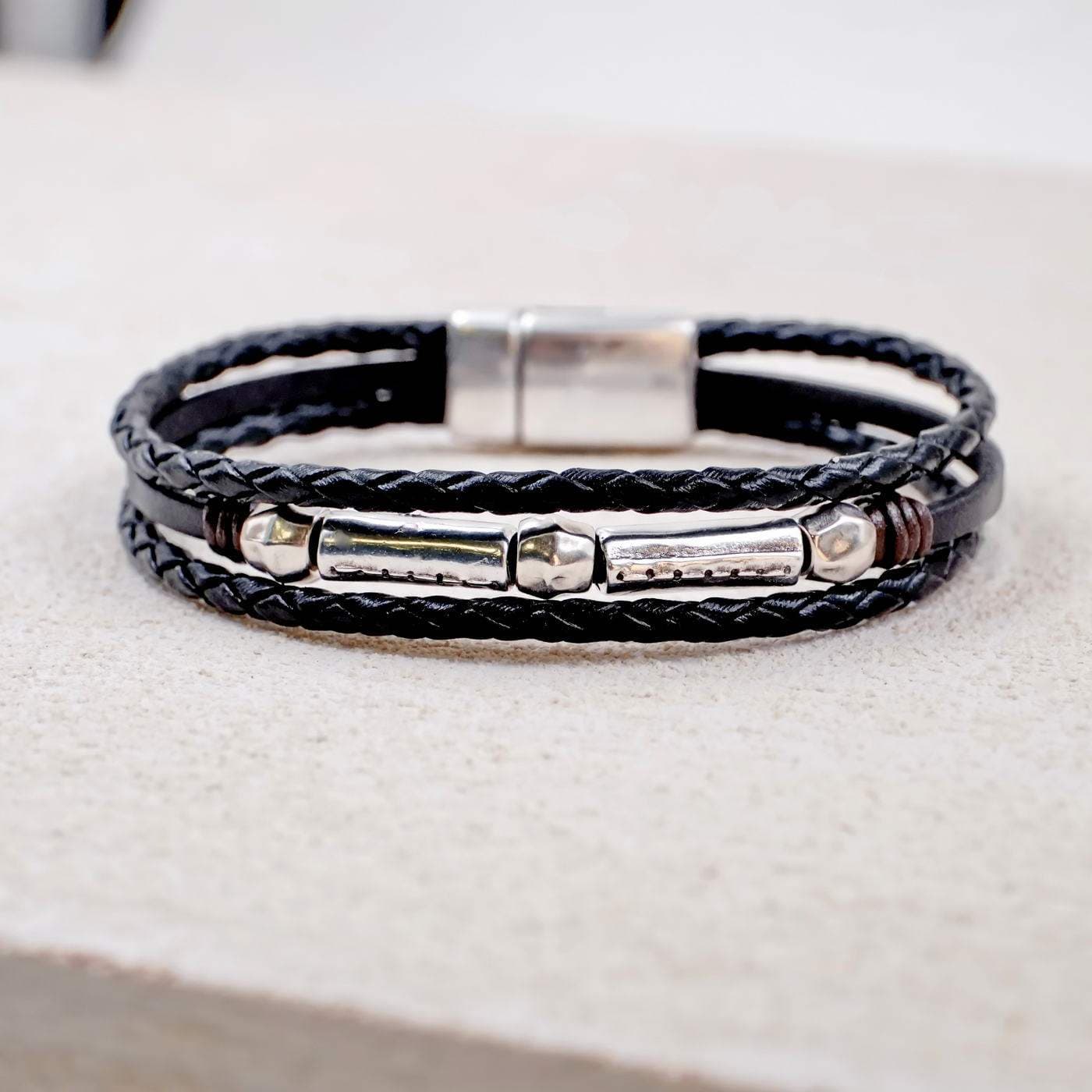 Leather Men's Bracelet — Bracelets from Toolittle
