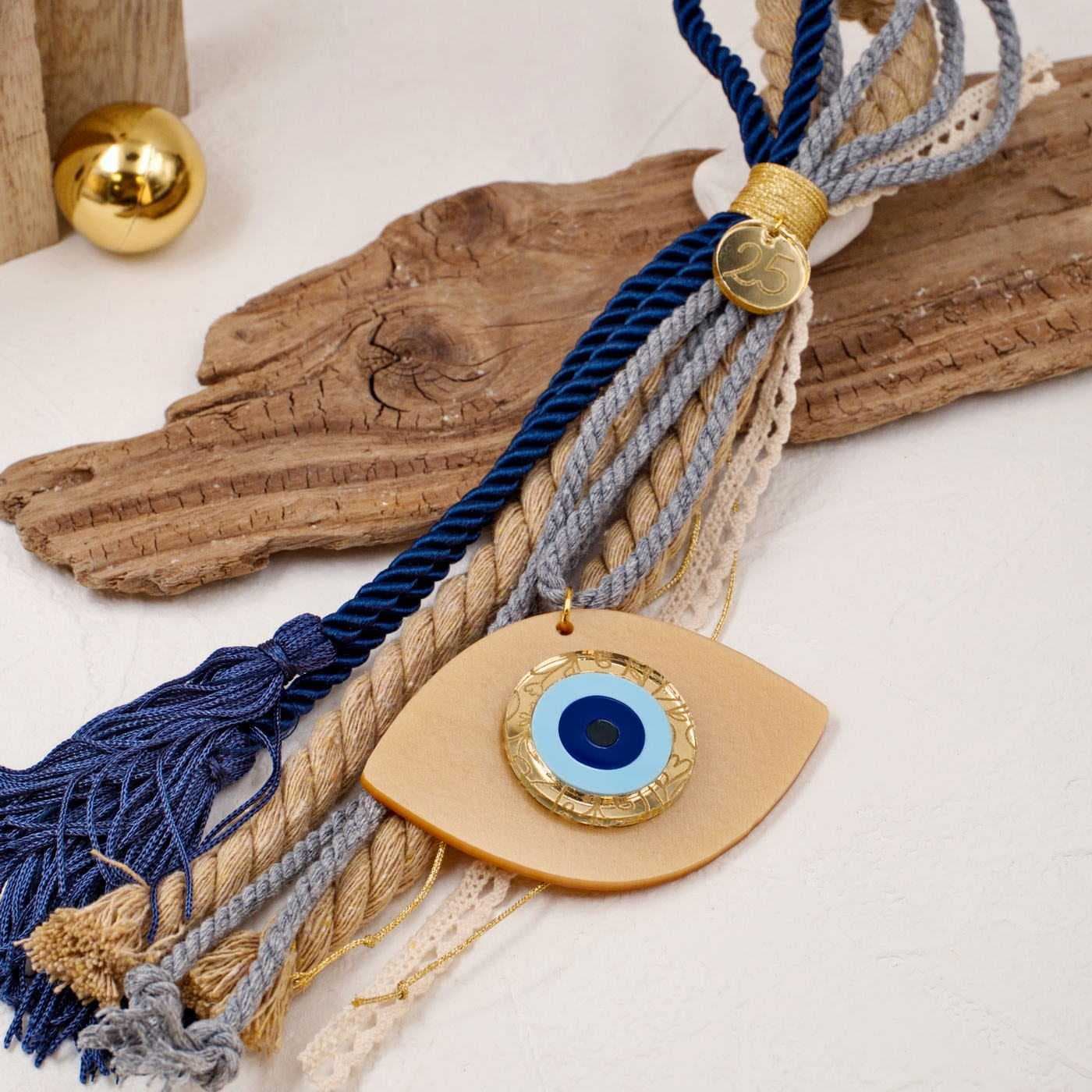 Hanging Lucky Charm Evil Eye — Pendants & charms from Toolittle