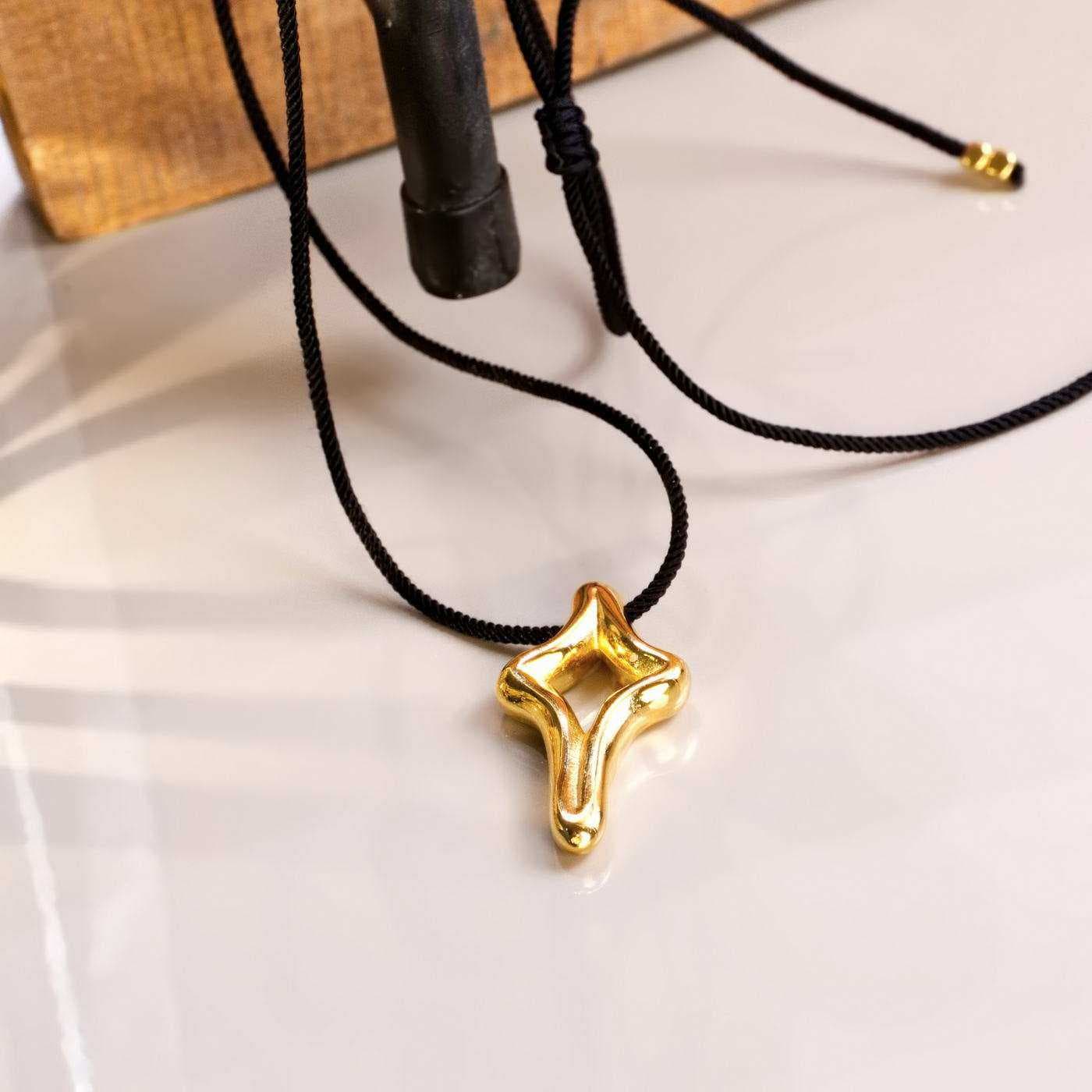 Organic Pendant Cross Necklace — Necklaces from Toolittle
