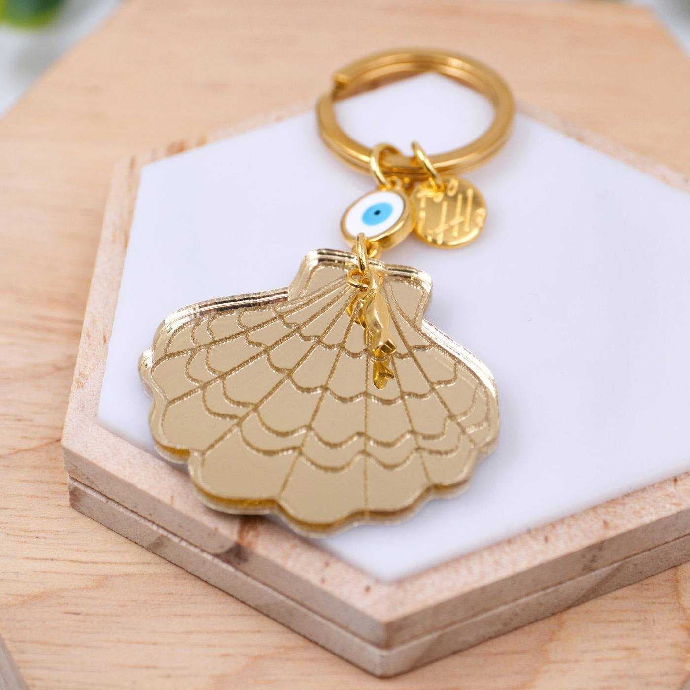 Plexi Shell Summer Keychain — Pendants & charms from Toolittle