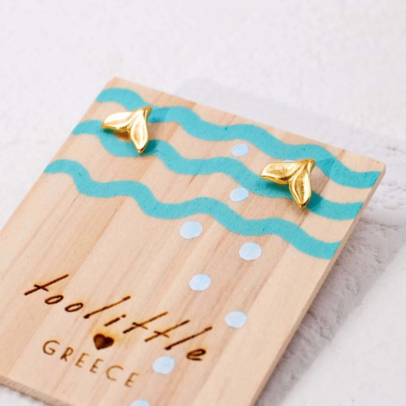Fishtail Stud Earrings — Earrings from Toolittle