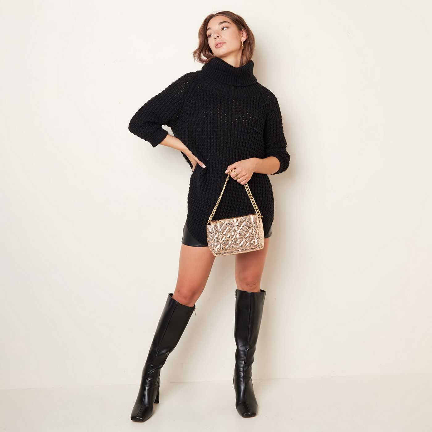 Handbag with gold-plated chain — Bags & purses from Toolittle