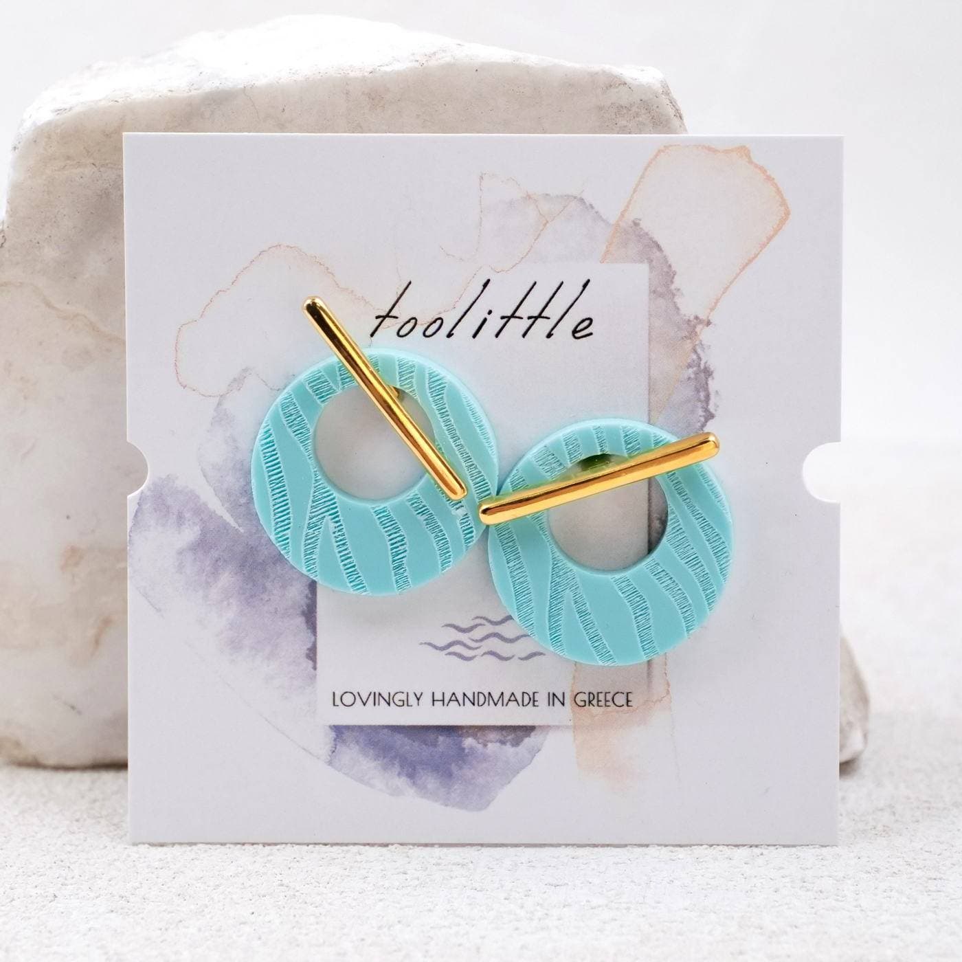Plexiglass Double-side Earrings — Earrings from Toolittle
