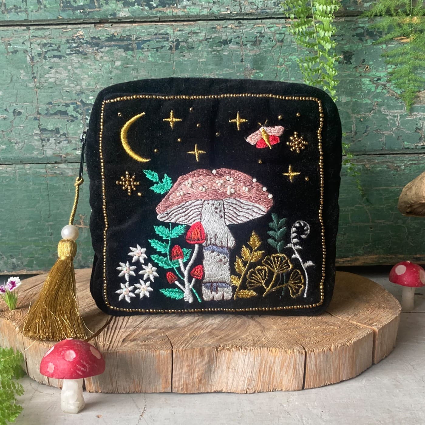 Forage Black Make up Bag — Bags & purses from Toolittle