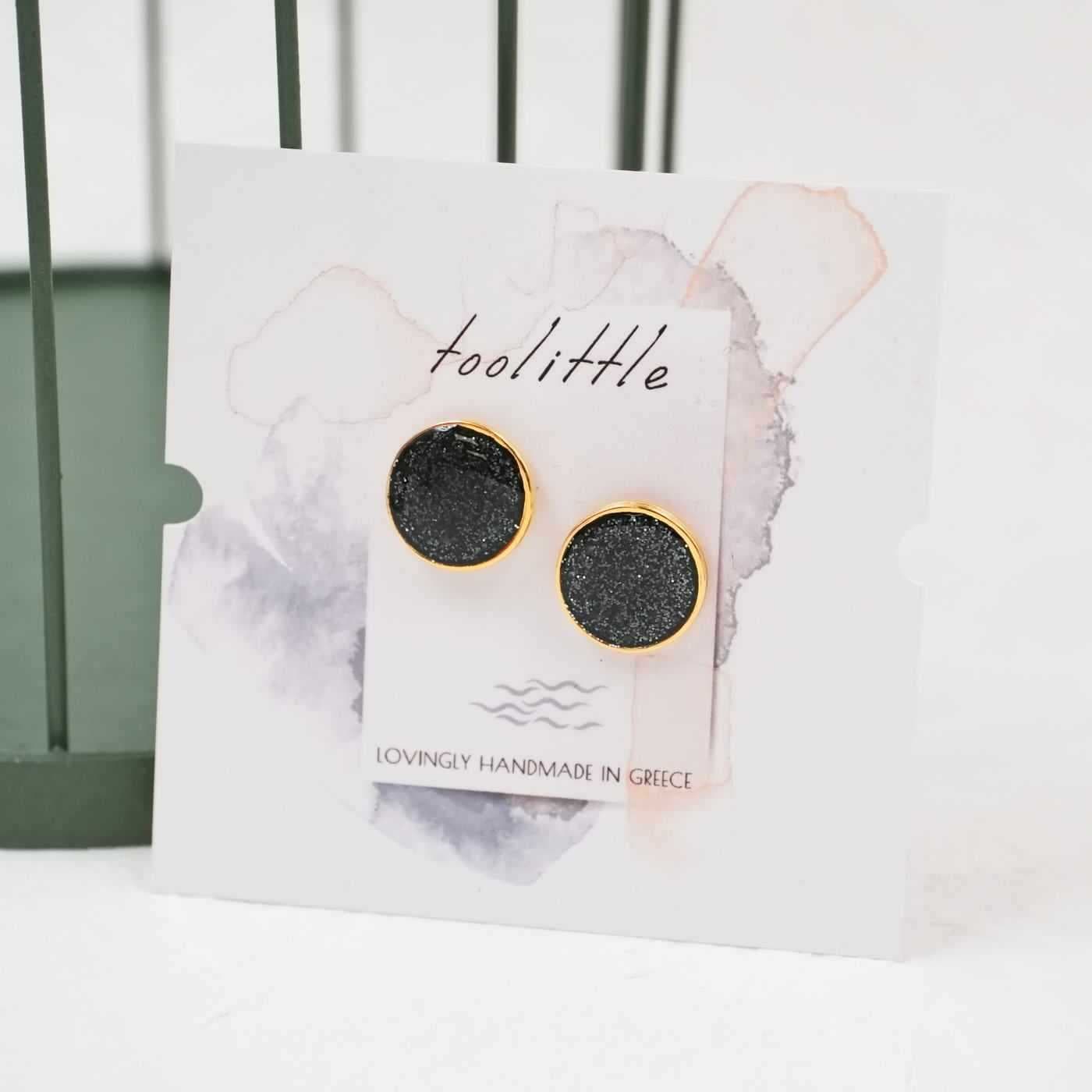 Maxi Dots Enamel Earrings — Earrings from Toolittle
