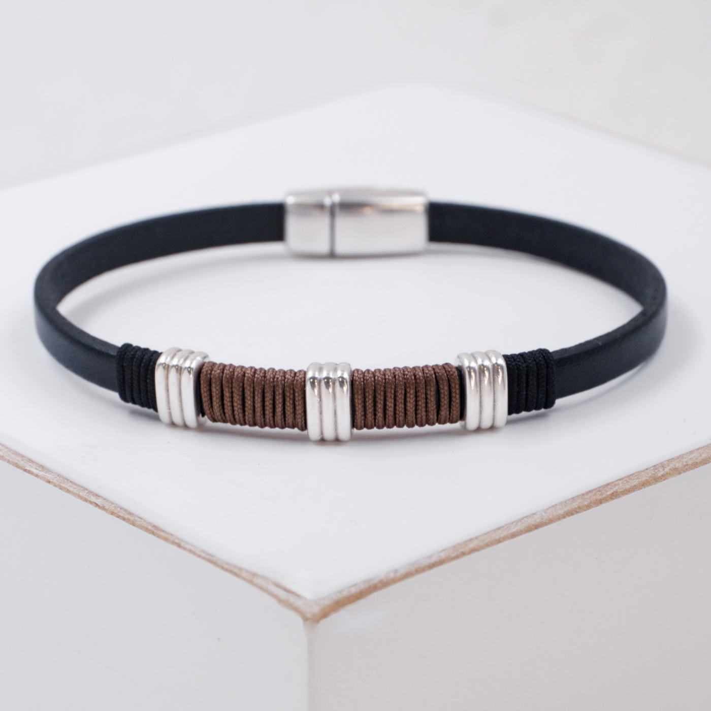 Leather Men's Bracelet — Bracelets from Toolittle