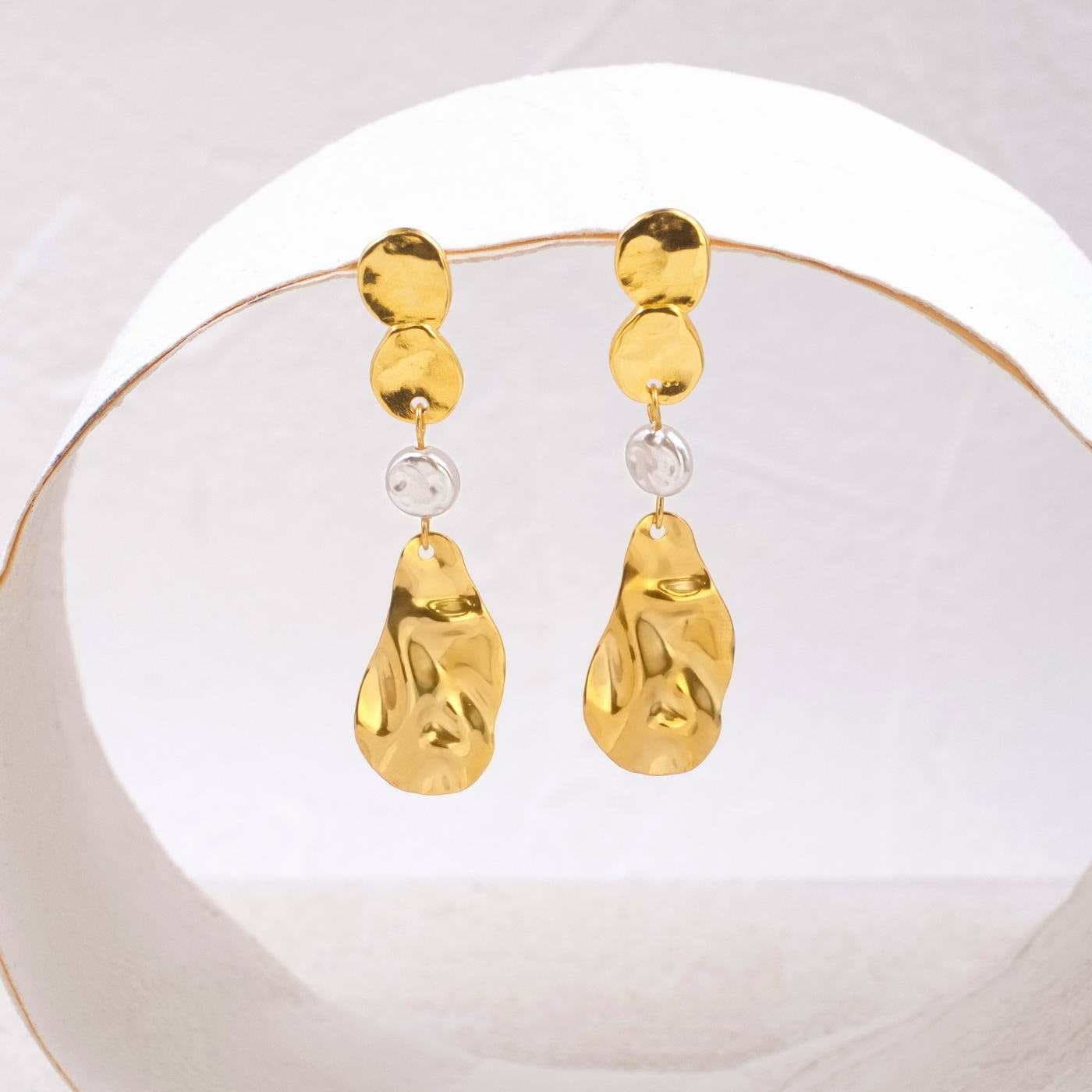 Mother of Pearl Earrings — Earrings from Toolittle