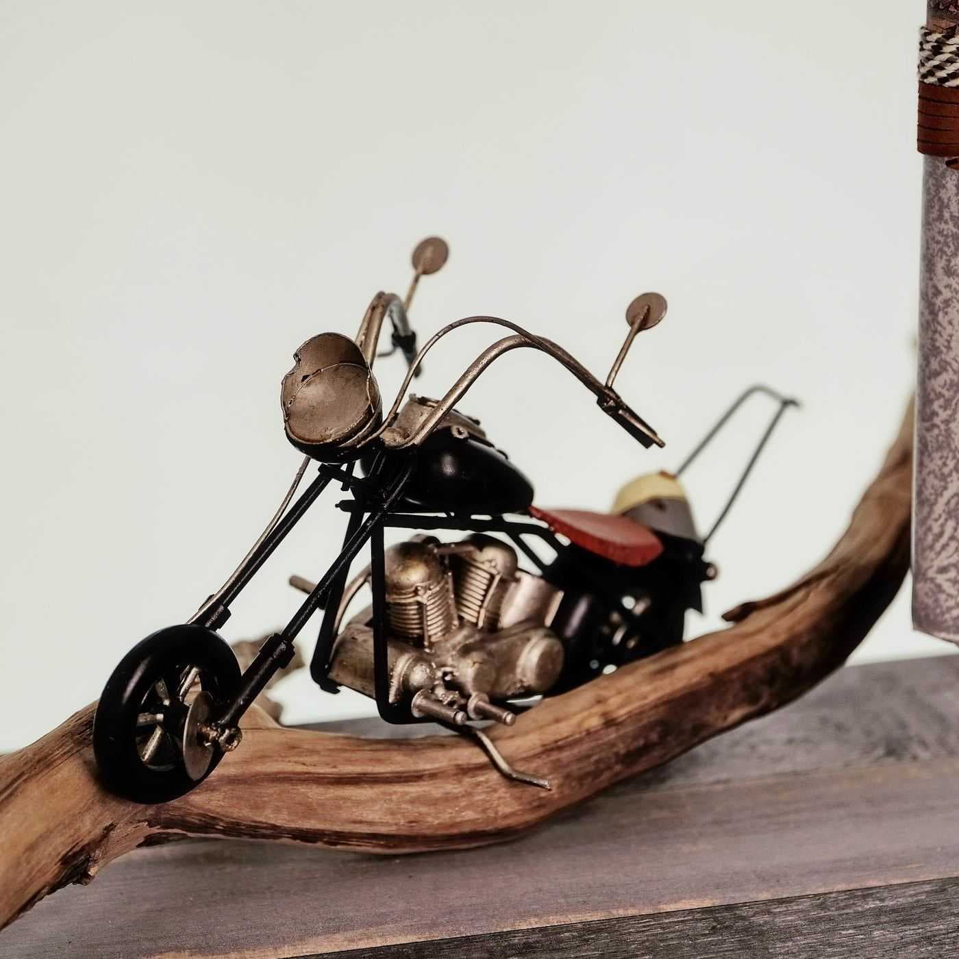 Easter candle with keychain and chopper motorcycle — Candles & home fragrance from Toolittle