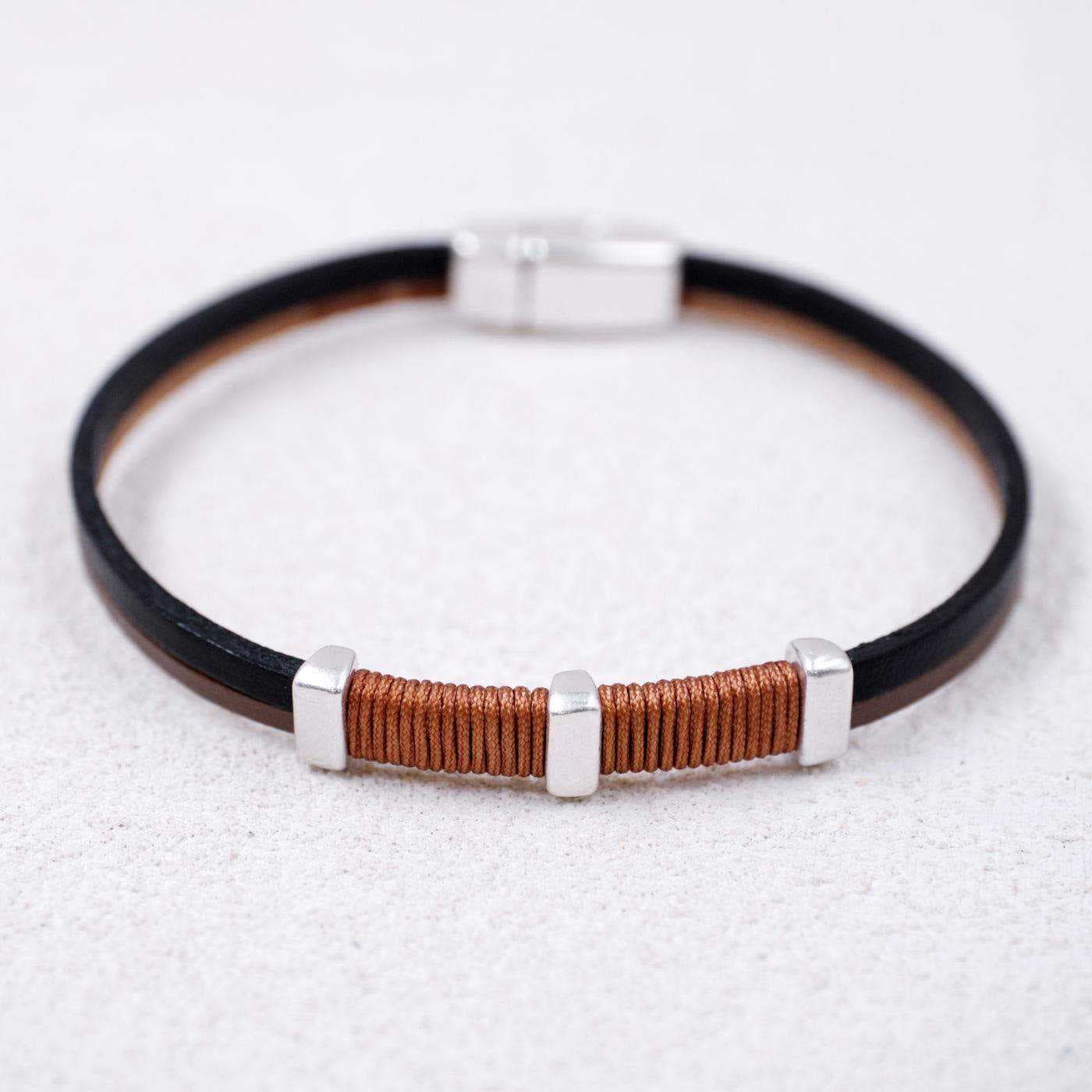 Men's Bracelet of Leather — Bracelets from Toolittle