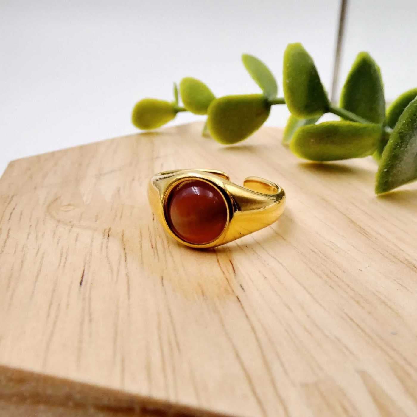 Tiger Eye Ring — Rings from Toolittle