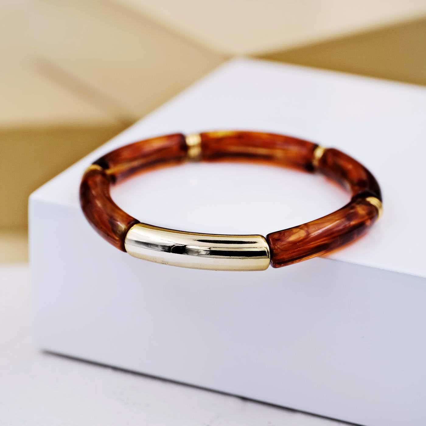 Elastic bracelet Resin beauty — Bracelets from Toolittle