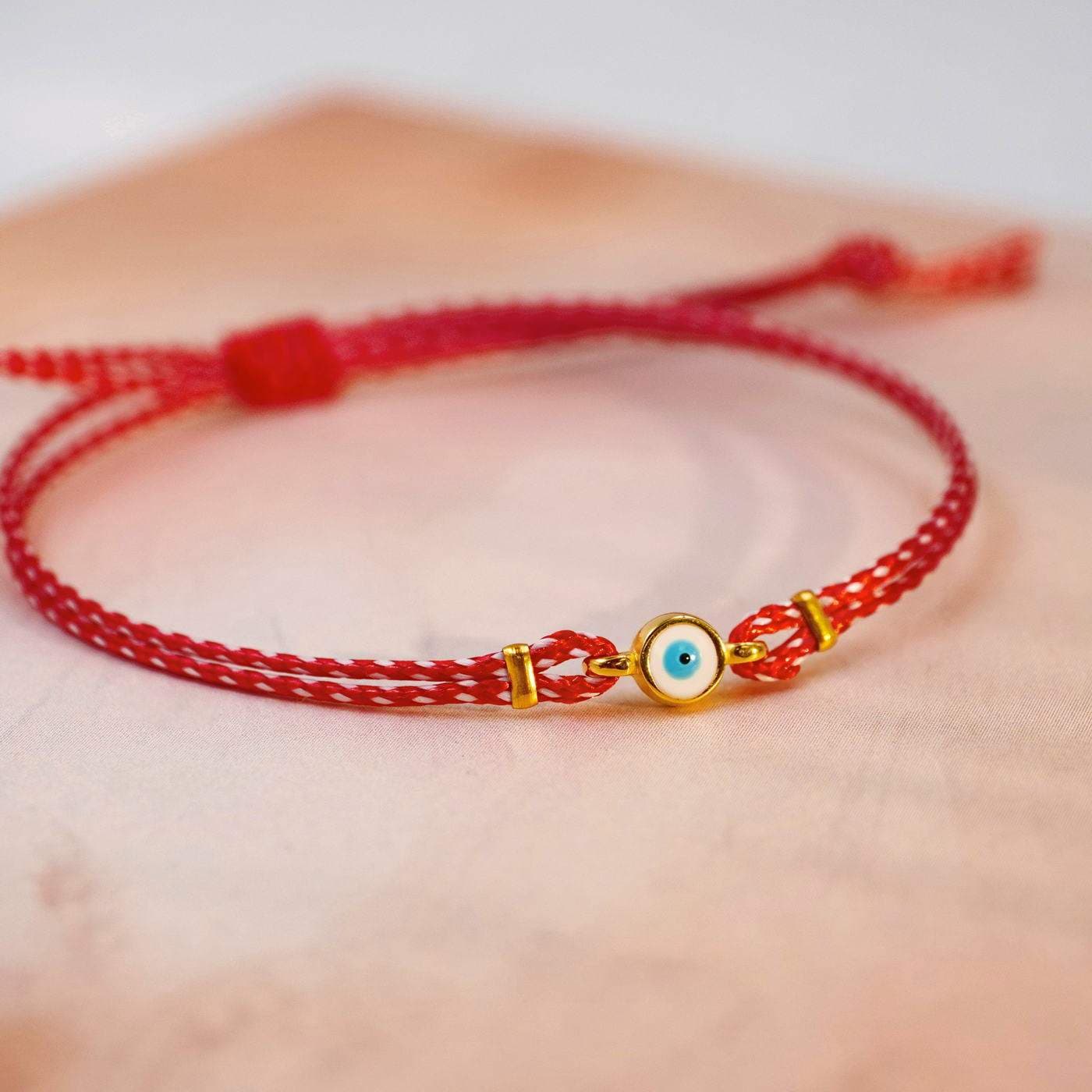 Martaki Bracelet with Evil Eye — Bracelets from Toolittle