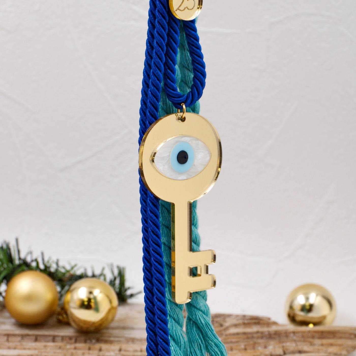 Hanging Lucky Charm with Key — Pendants & charms from Toolittle