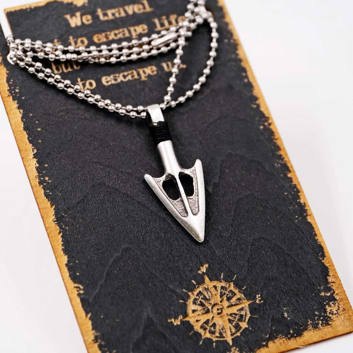 Men's necklace Vintage Tag — Necklaces from Toolittle